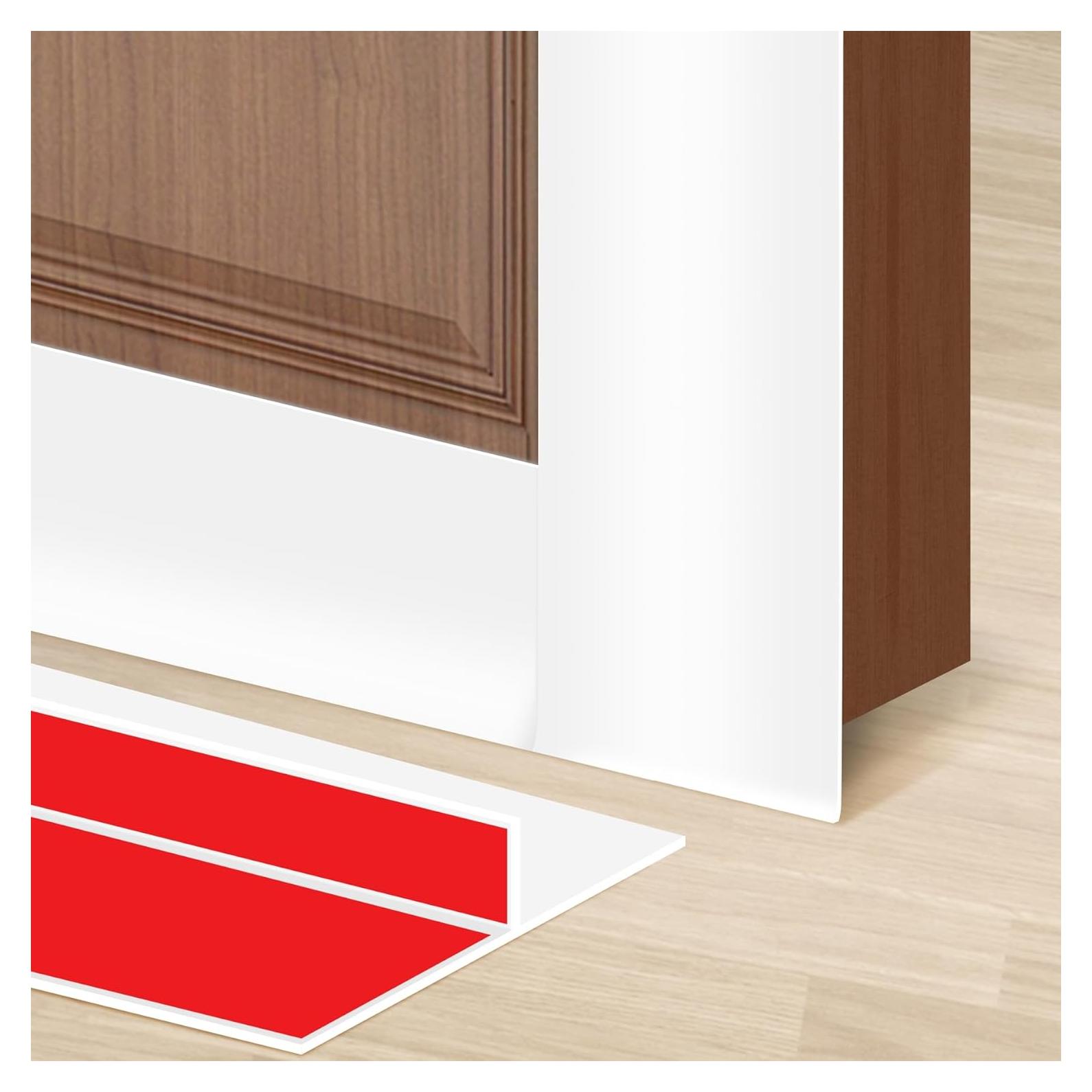 Tapón de Draft MYFAMIREA Silicona Blanco 5cm x 14.9m Autoadhesivo