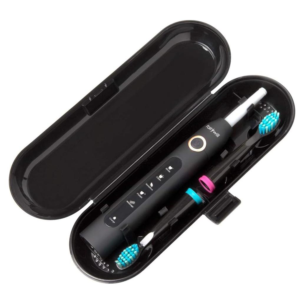 Funda de Viaje para Cepillo de Dientes Eléctrico Nincha Negra