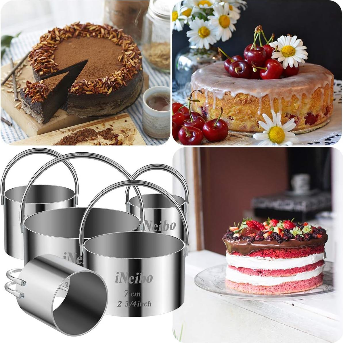 Conjunto de Herramientas de Hornear iNeibo - Cortadores de Galletas y Mezclador