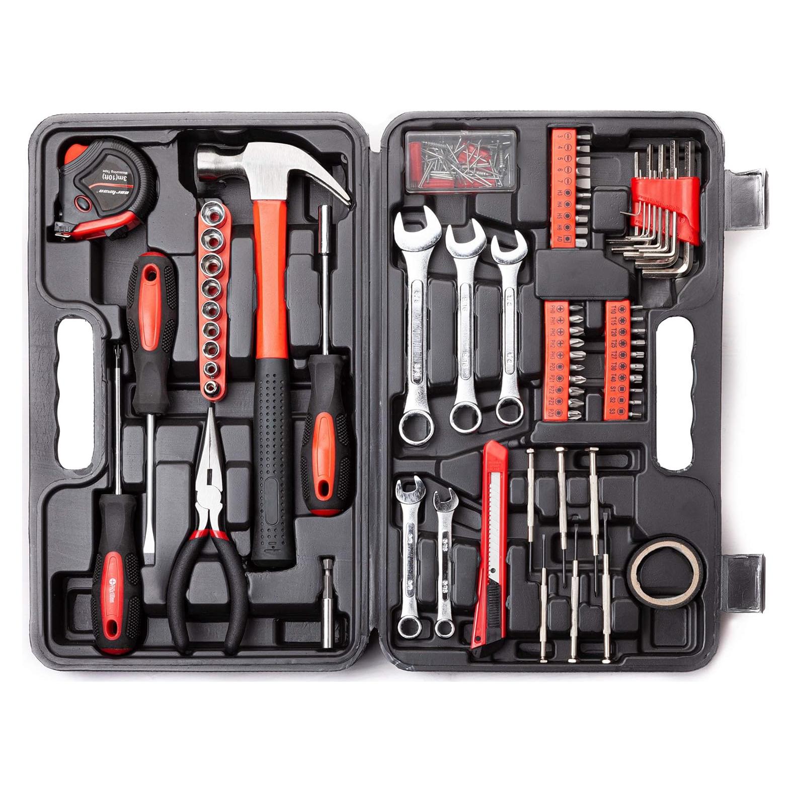 Juego de Herramientas 148 Piezas CARTMAN para Hogar y Auto