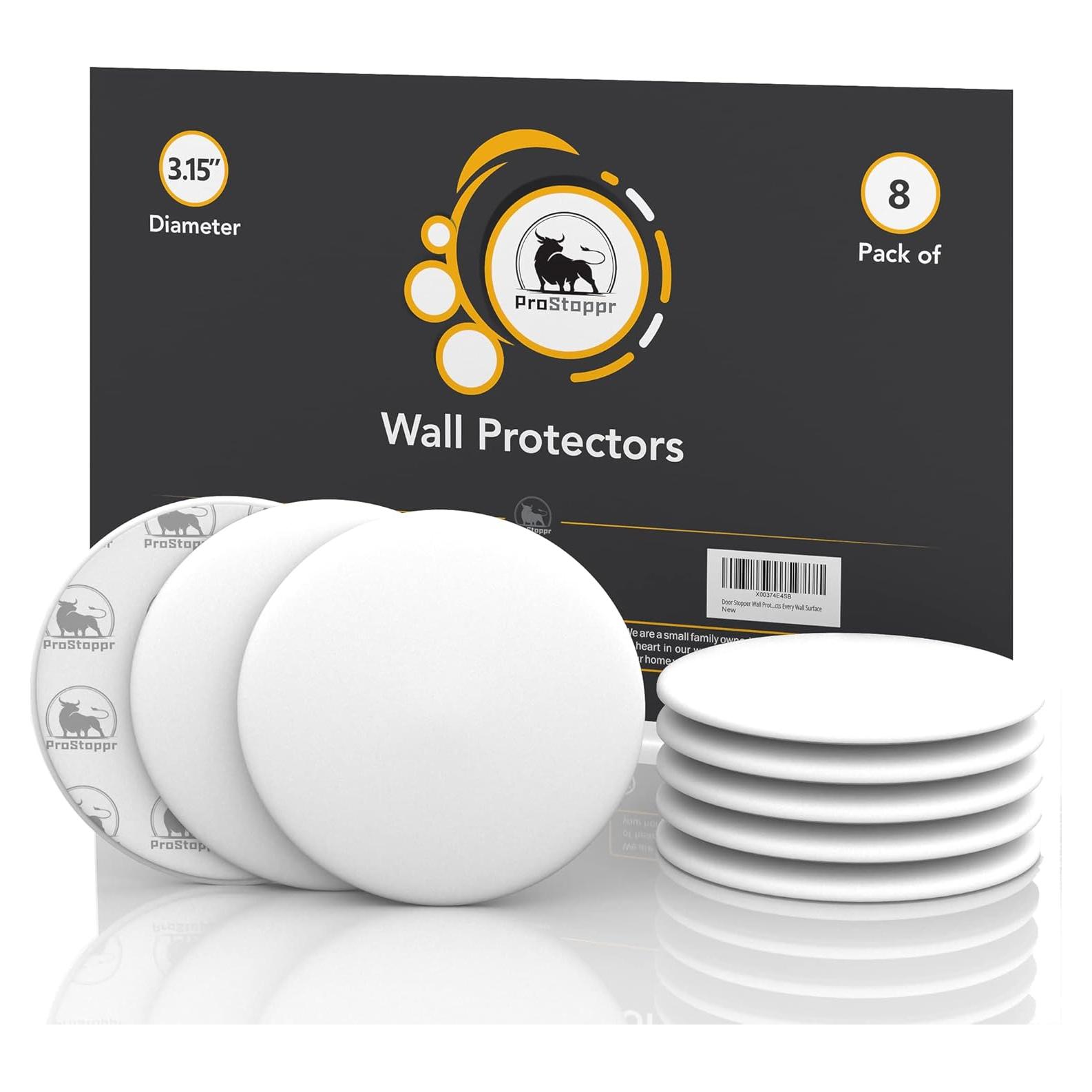 Topes de puerta ProStoppr 8 PCS 8 cm Silicona Absorbente