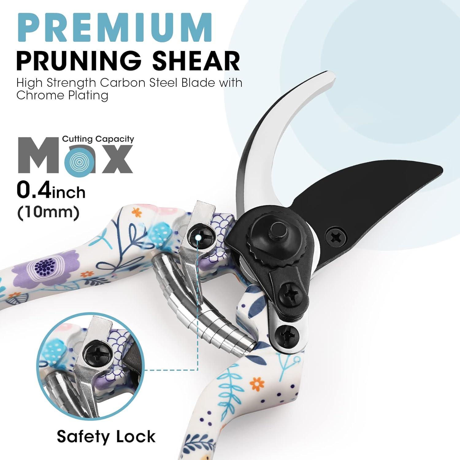 Juego de Herramientas de Jardín WORKPRO 4 Piezas Aluminio