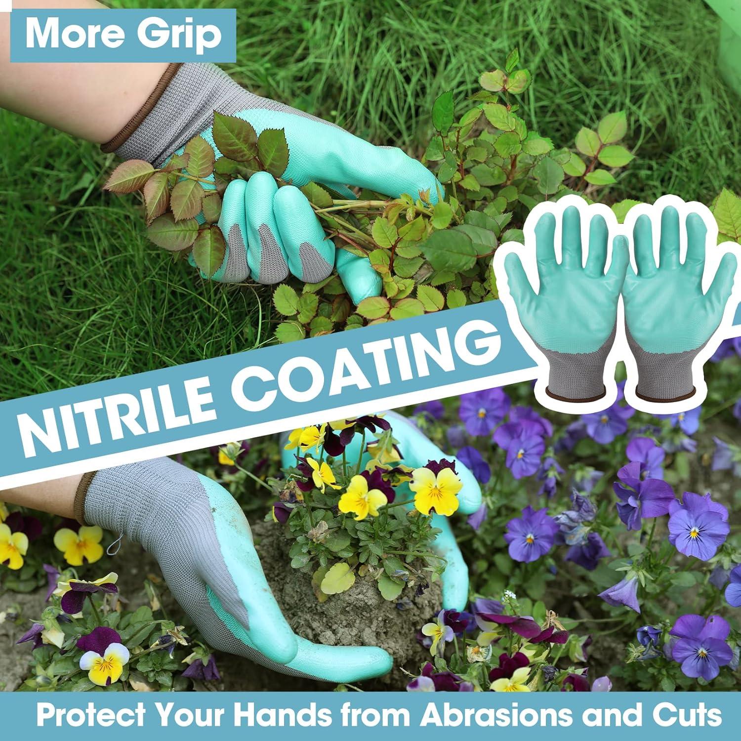 Juego de Herramientas de Jardín WORKPRO 4 Piezas Aluminio