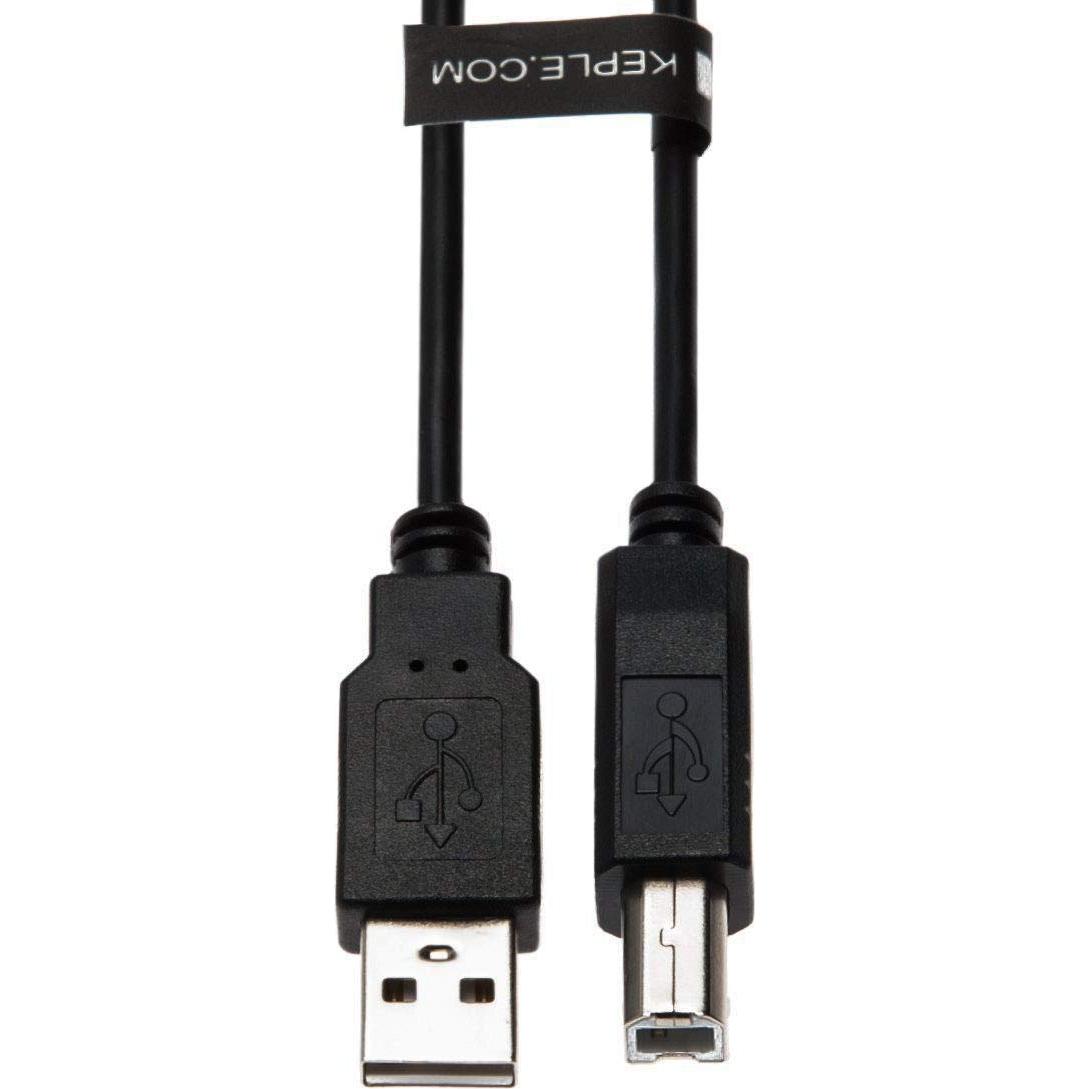 Cable USB B 3m Keple para Controladores MIDI y Teclados