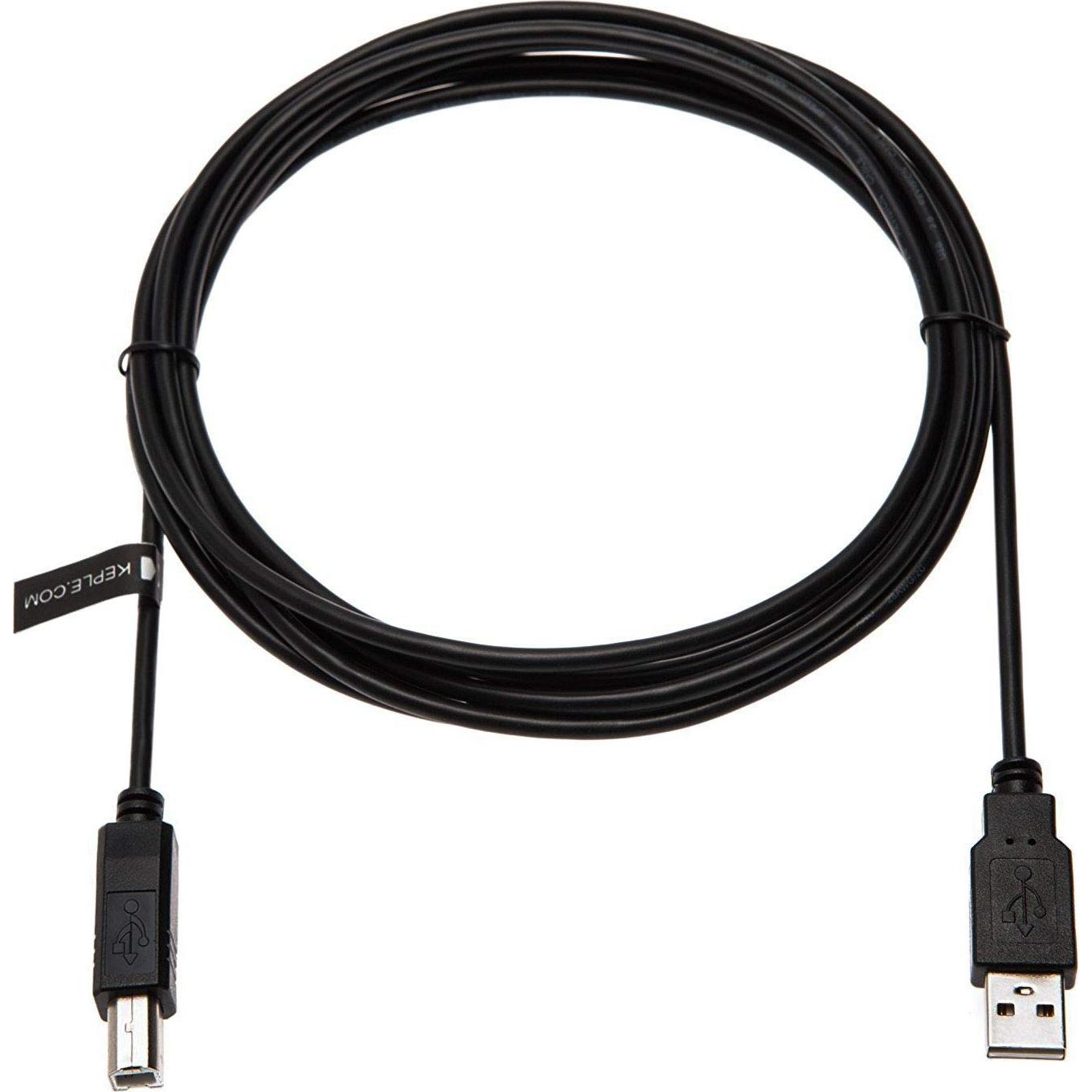 Cable USB B 3m Keple para Controladores MIDI y Teclados