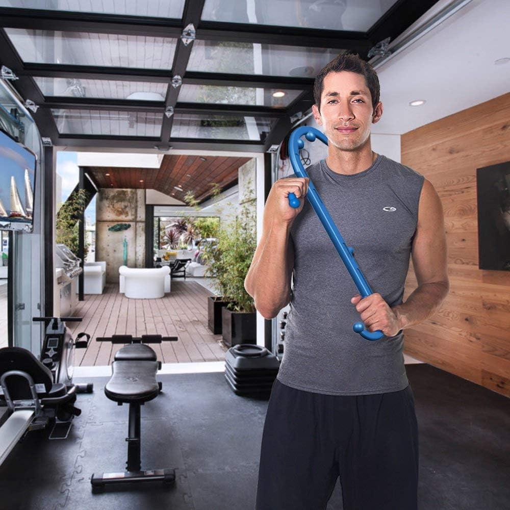 Masajeador de Espalda y Cuello LiBa - Alivio de Dolor Azul