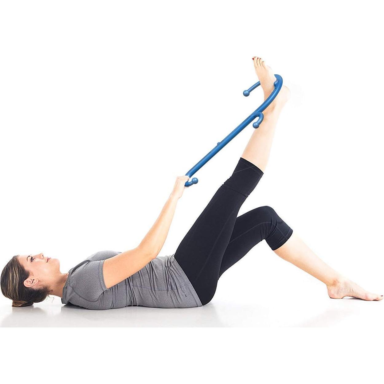 Masajeador de Espalda y Cuello LiBa - Alivio de Dolor Azul