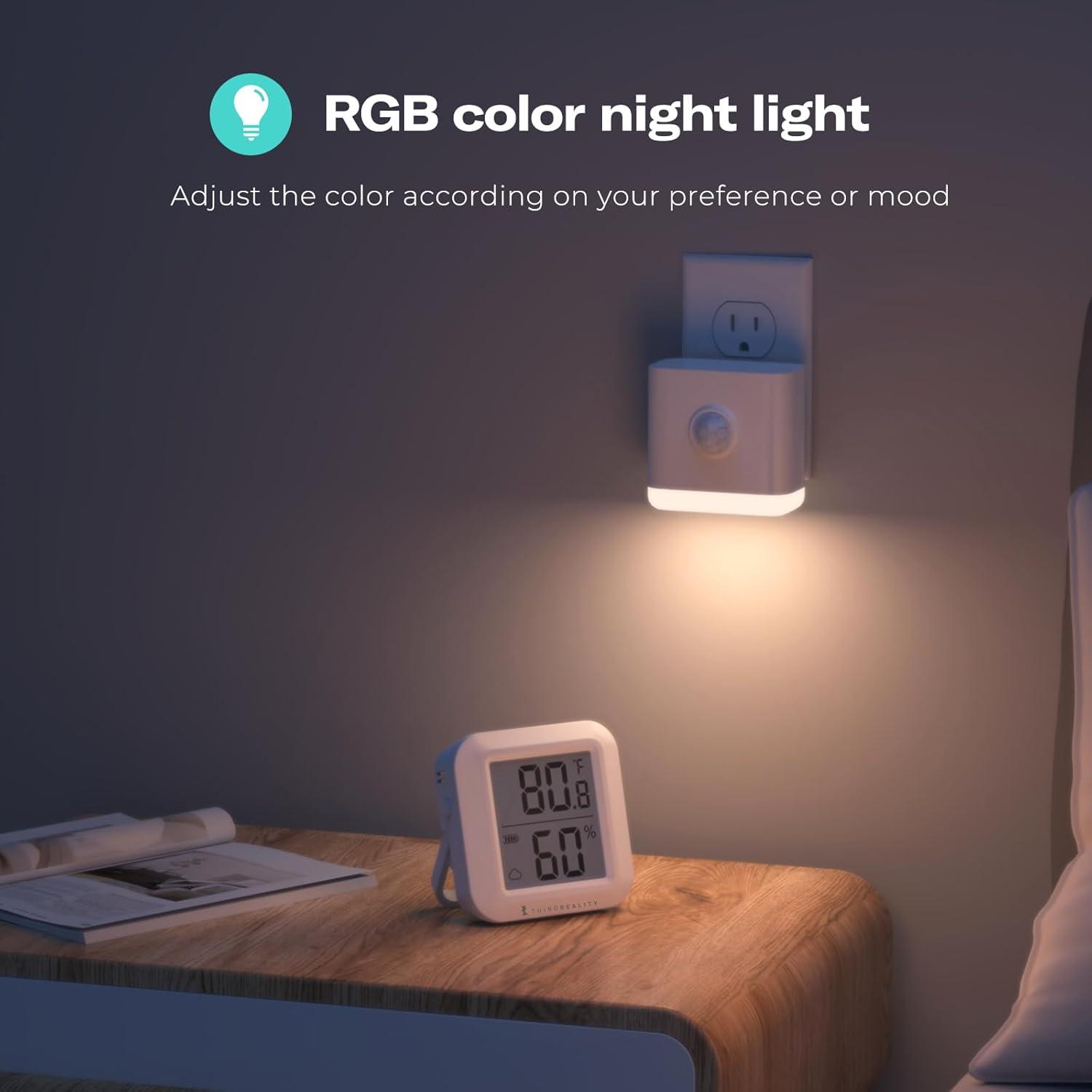 Luz Nocturna Multifuncional THIRDREALITY Paquete de 4 RGB
