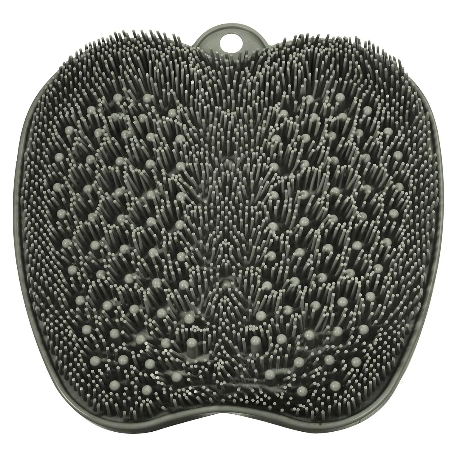 Alfombrilla de Frotar los Pies BESKAR Verde Oscuro 29x28cm