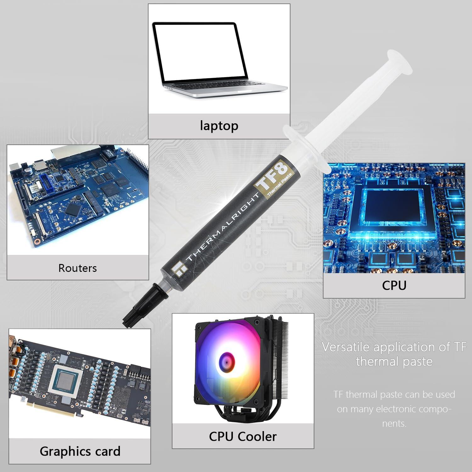 Pasta Térmica Thermalright TF8 2g 13.8W/m.k para CPU/GPU