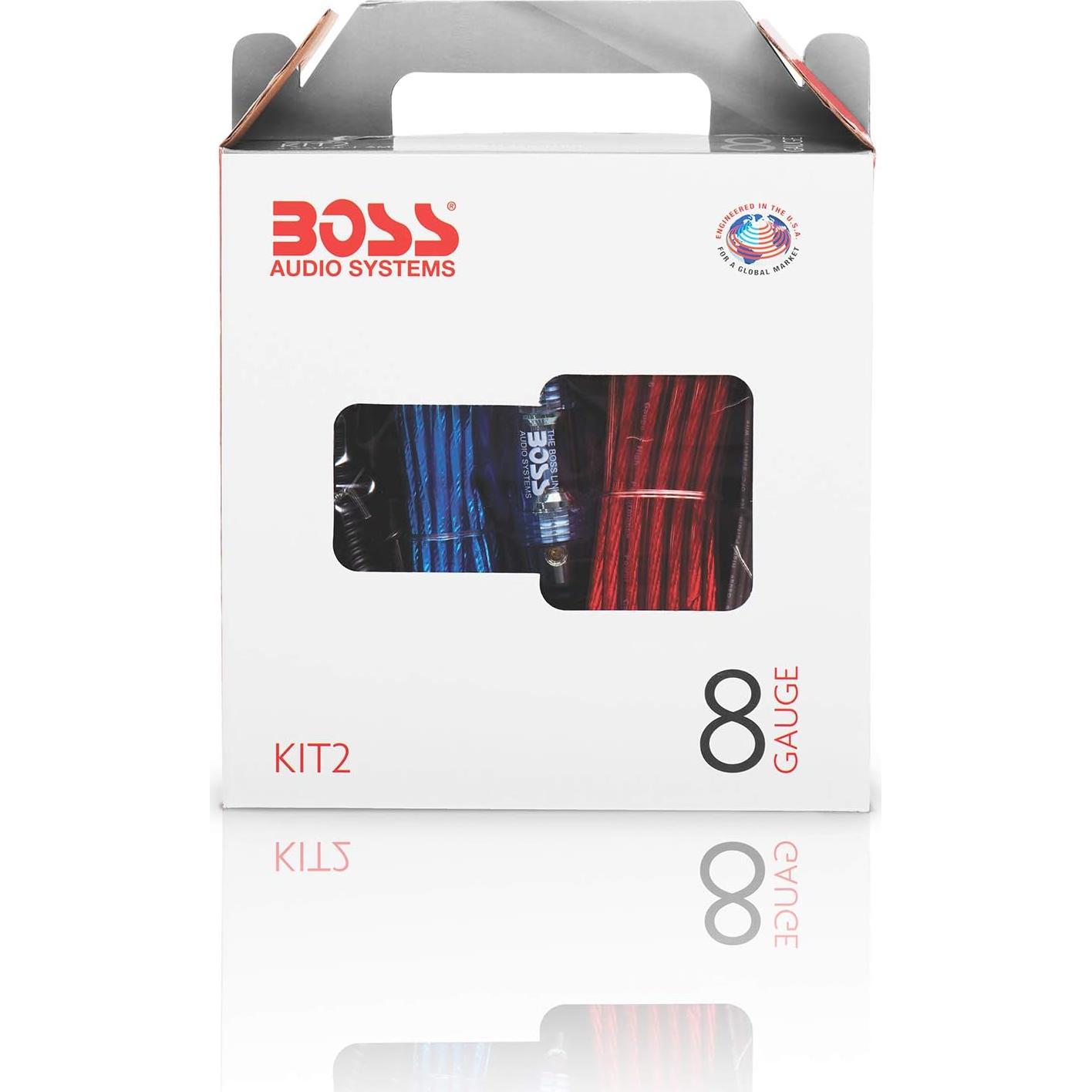 Kit de Instalación Amplificador BOSS Audio KIT2 8 Gauge
