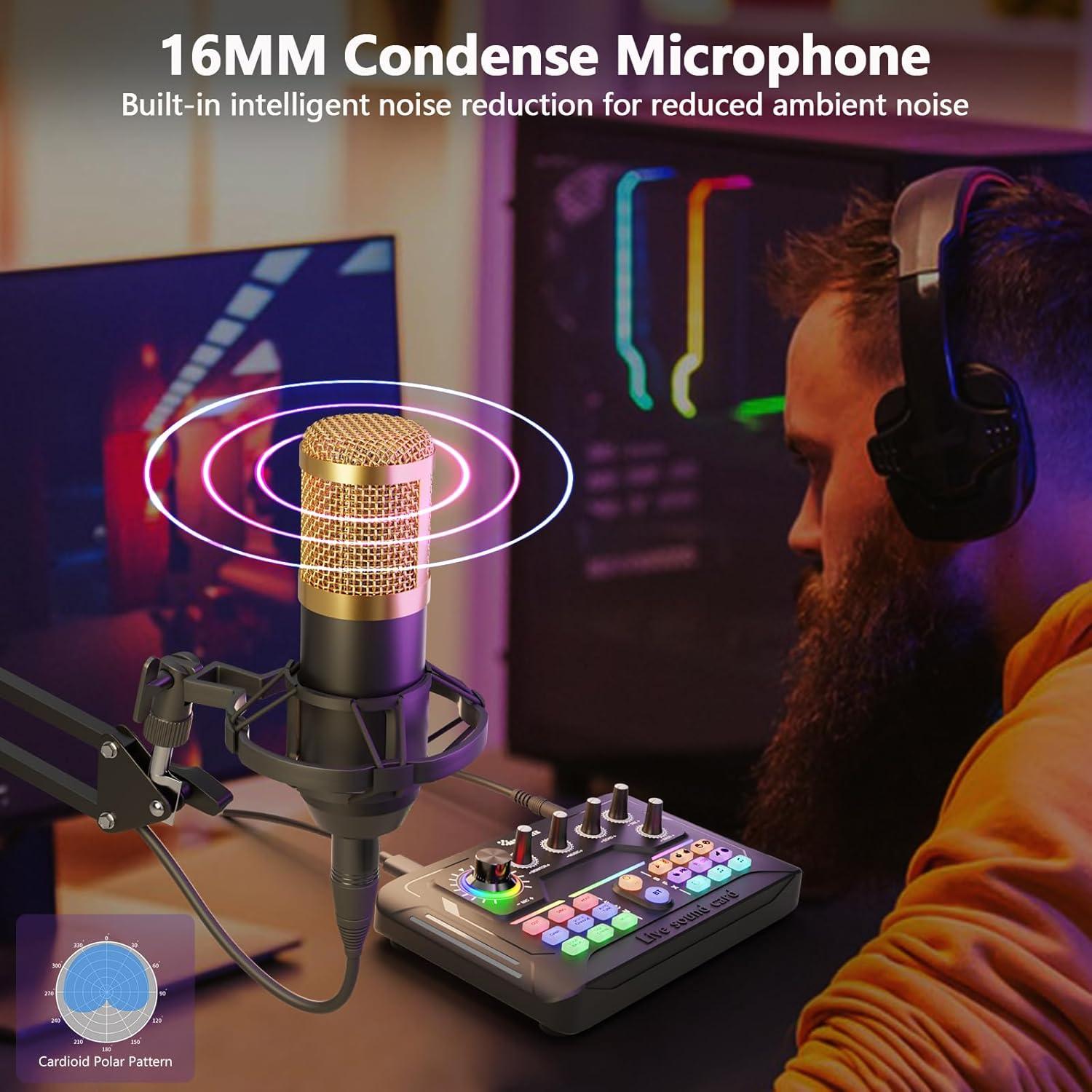 Paquete de Podcast para 2 Personas - Interfaz de Audio MHS133