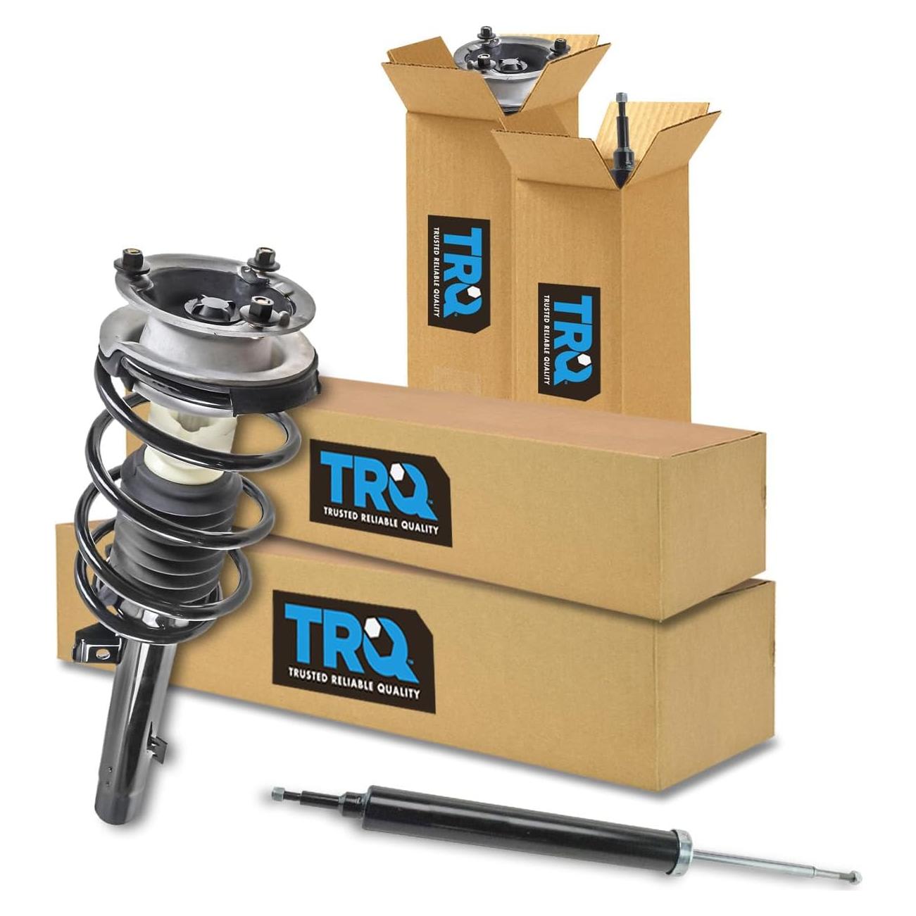 Kit de ensamble de strut y amortiguador TRQ 4 piezas BMW