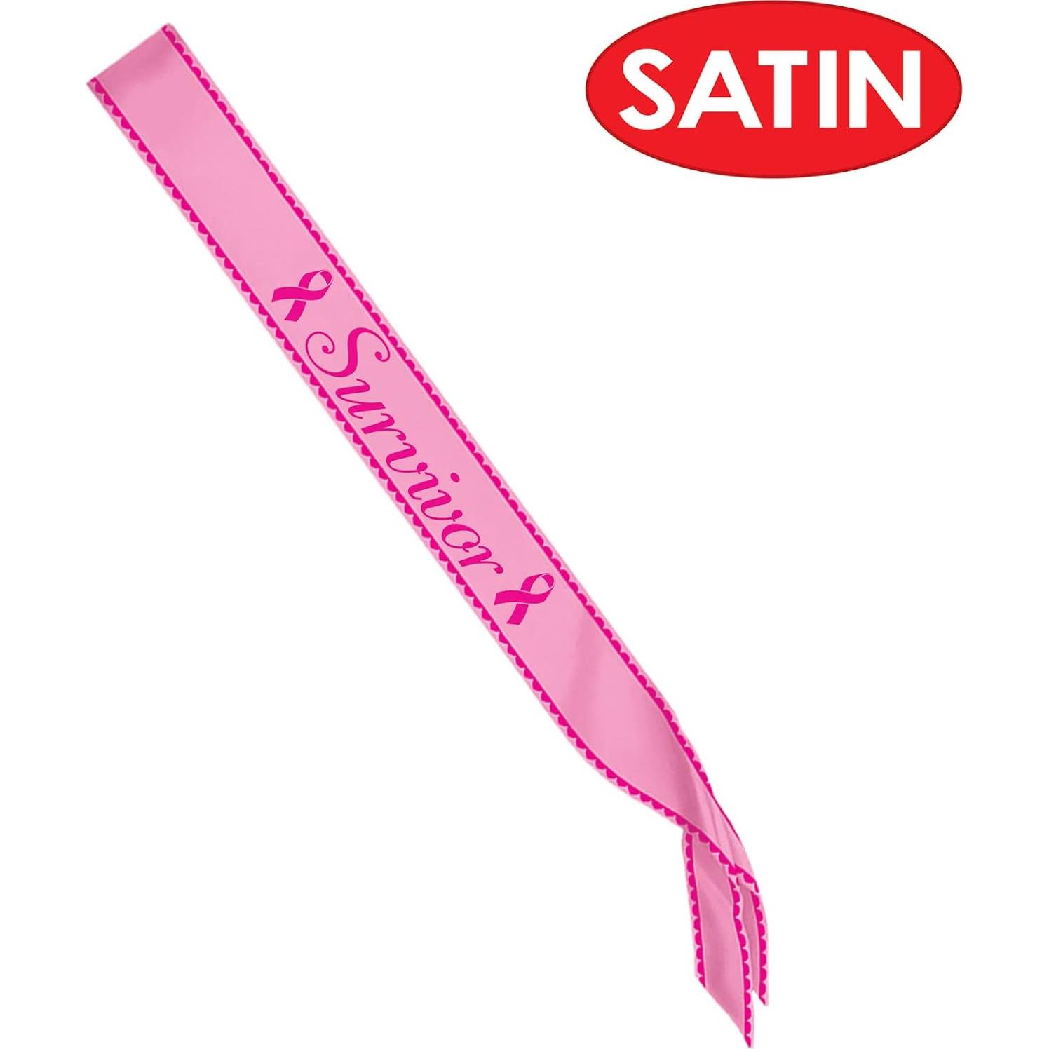 Cinta de Satén Beistle Survivor Rosa 83,82 cm