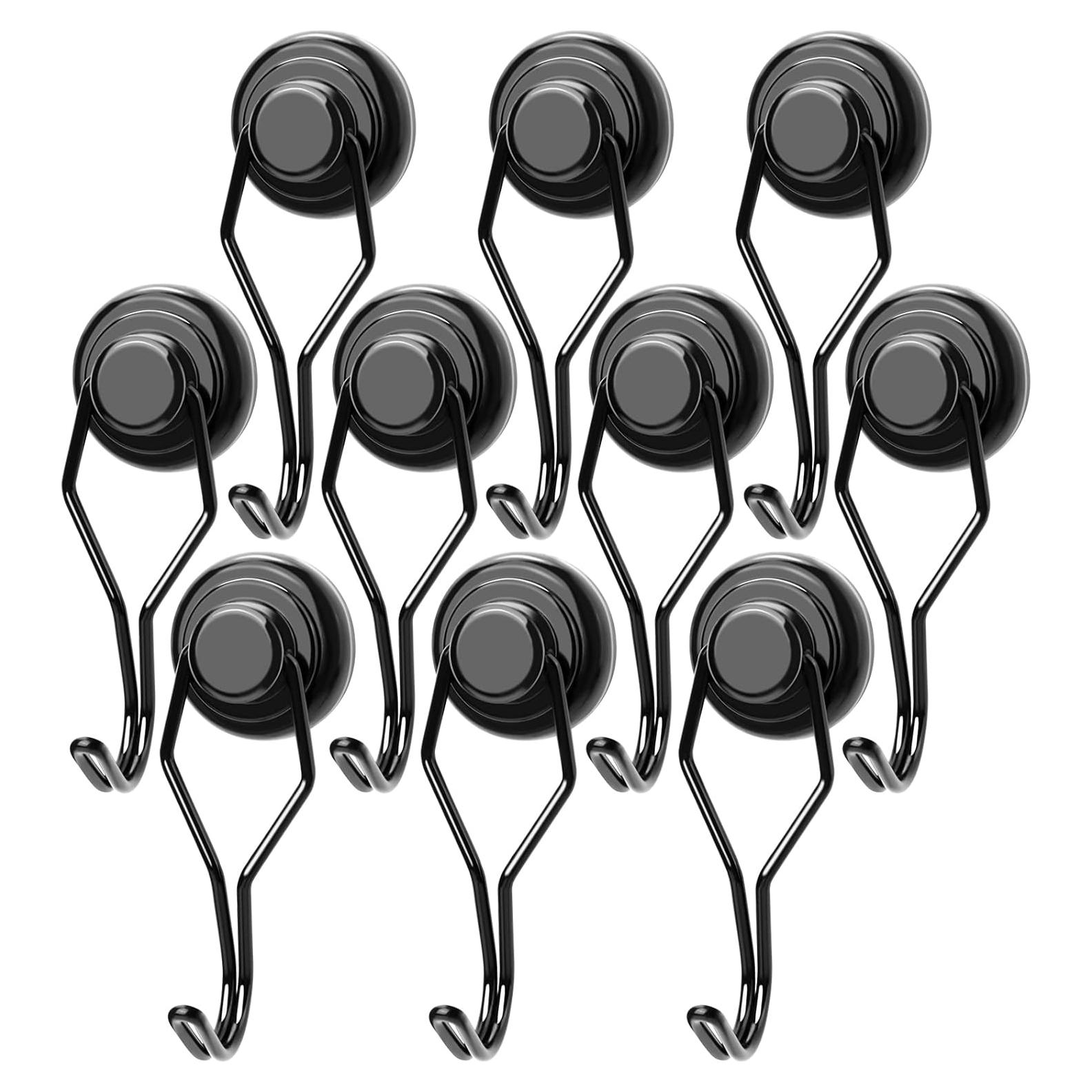 Ganchos Magnéticos MIKEDE Neodimio 27.2 kg 10 Piezas