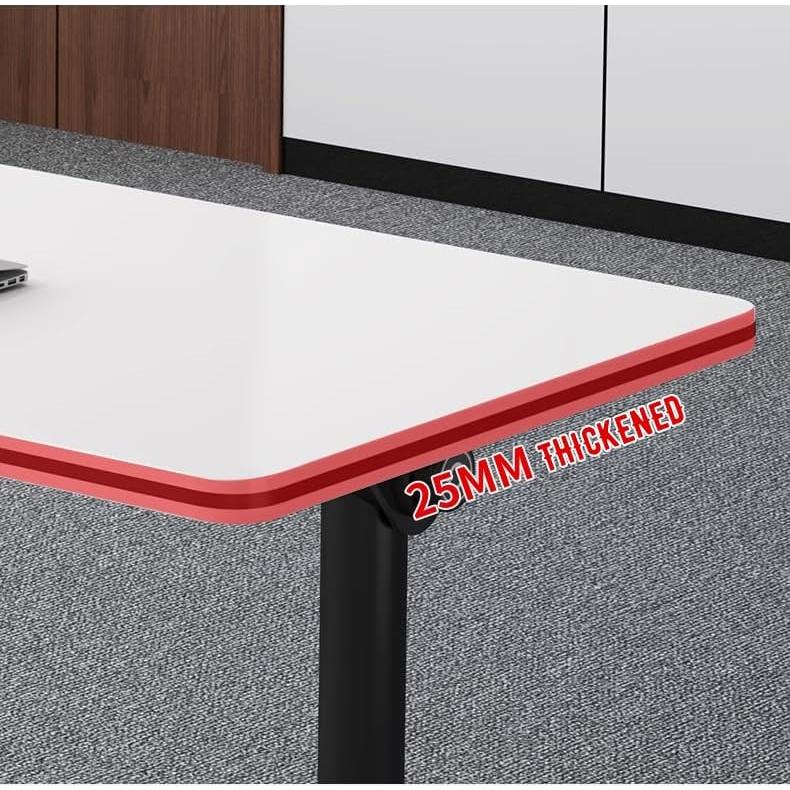 Mesa de Conferencia Plegable JQUZPCV 160x60 cm Nuez Oscura