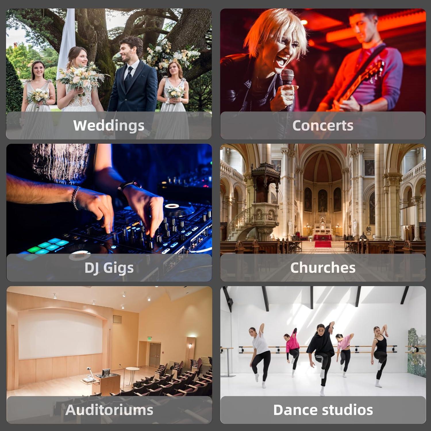 Receptor Bluetooth XLR blafili v5.1 16hrs Audio Profesional