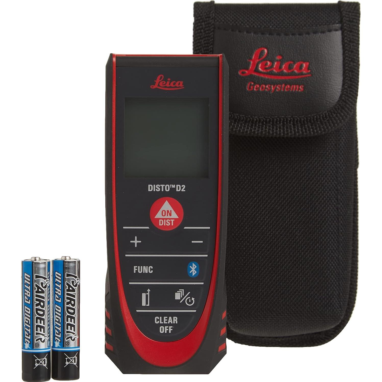 Medidor de Distancia Láser Leica DISTO D2 Bluetooth 100m