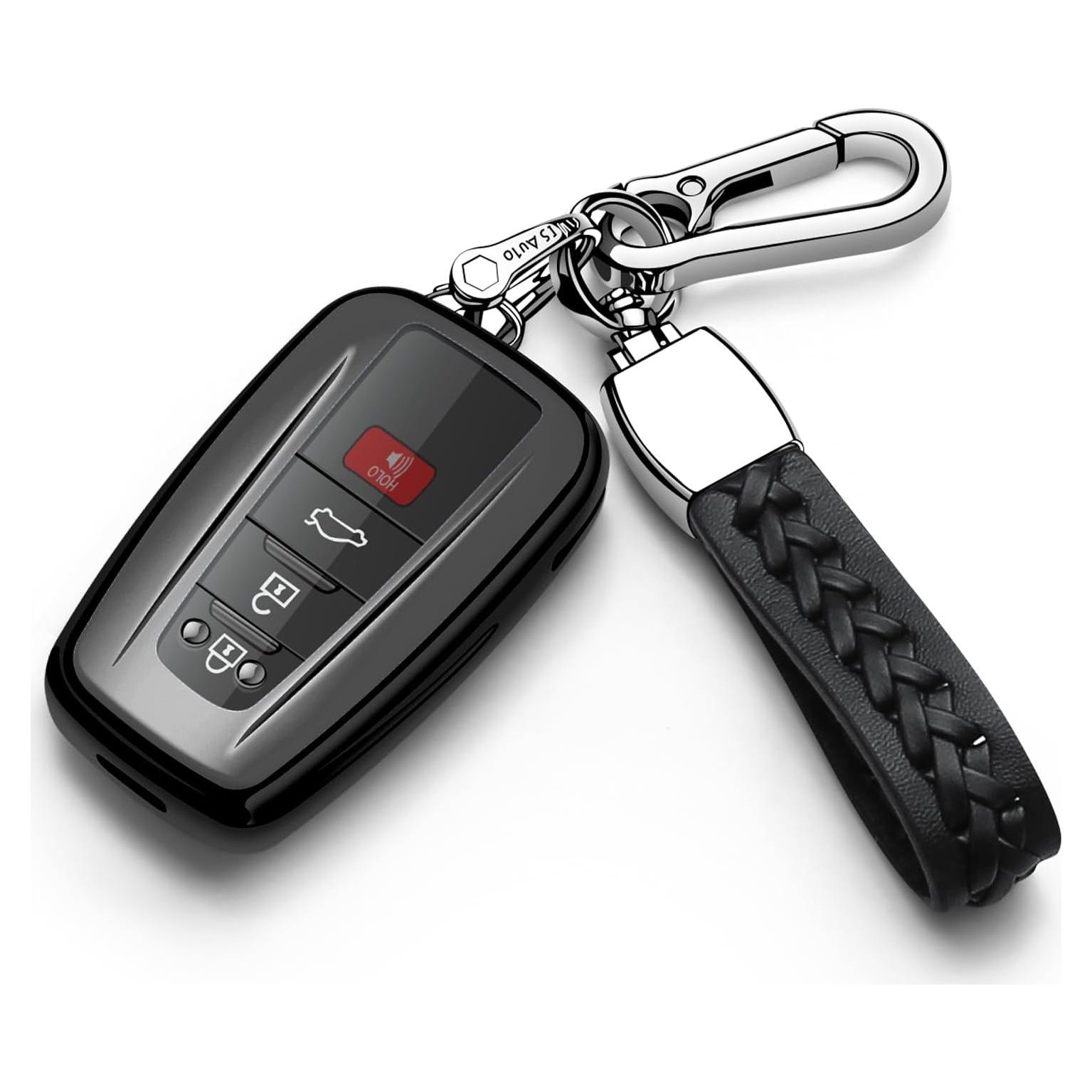 Cubierta de Llave Toyota Autophone 3-4 Botones TPU Negro