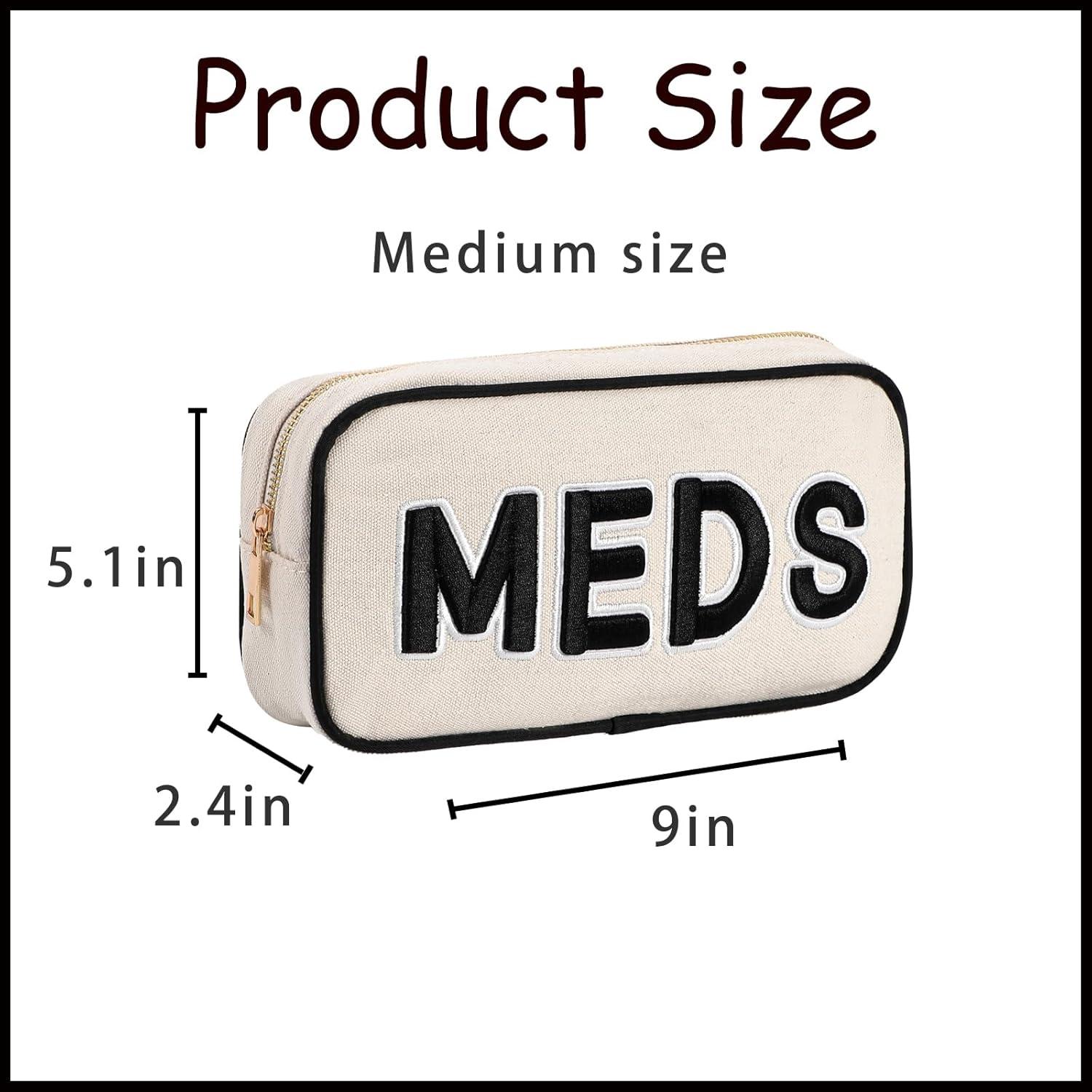 Bolsa de Maquillaje Uekeboag Lona Negra 25x13x6 cm