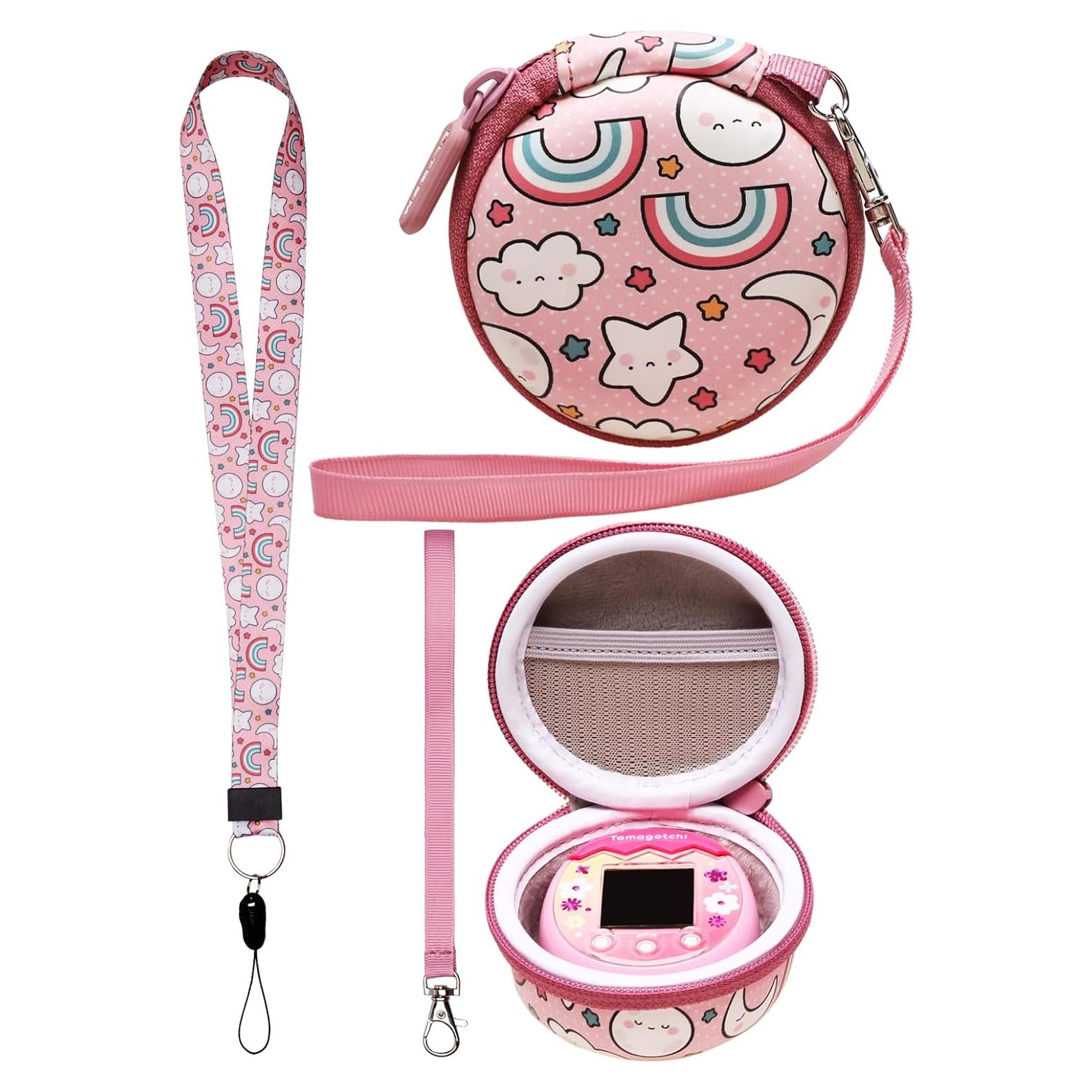 Funda LTGEM para Tamagotchi Pix y Original con Correa