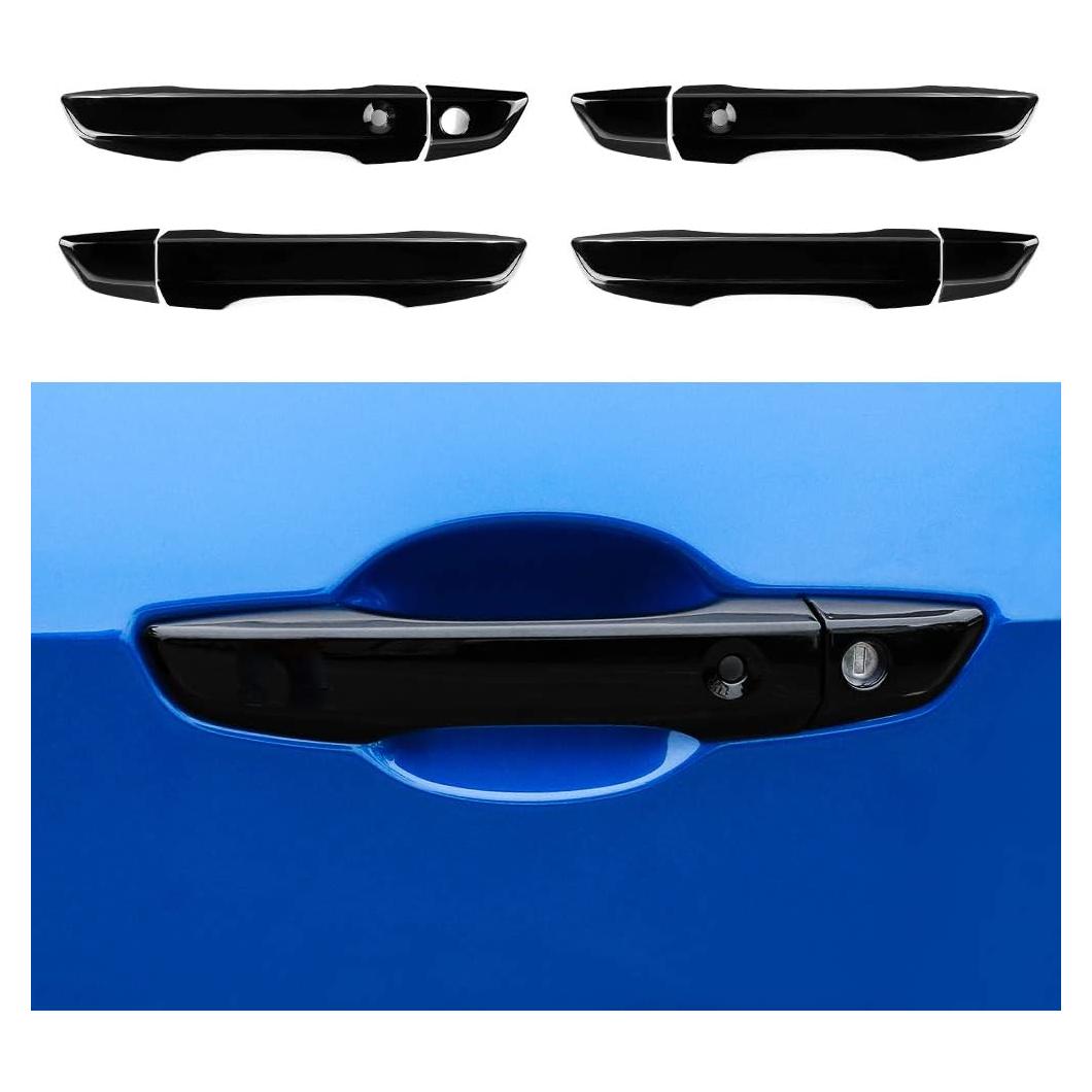 Cubiertas de Manija de Puerta Thenice para Honda Civic 10ª Gen - Negro