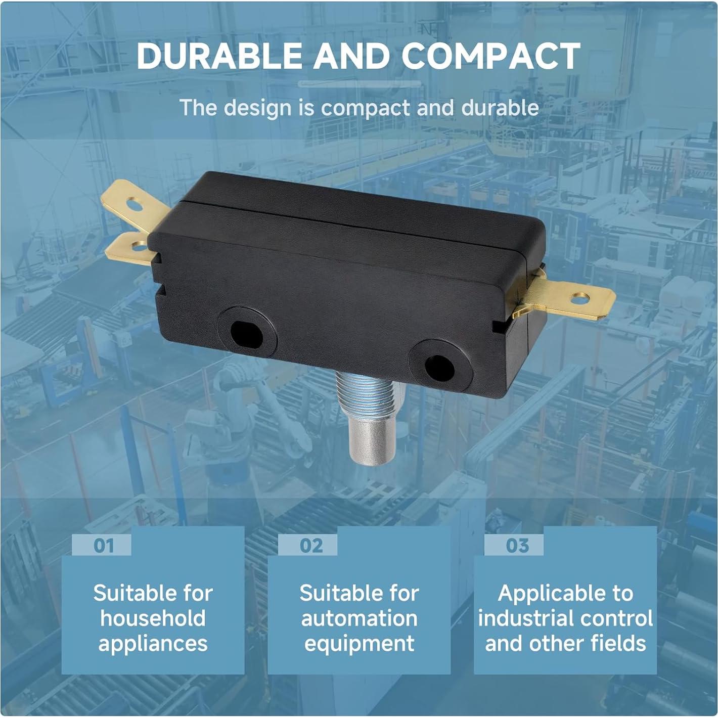 Micro Interruptor Numano SPDT 15A 250V con Resorte