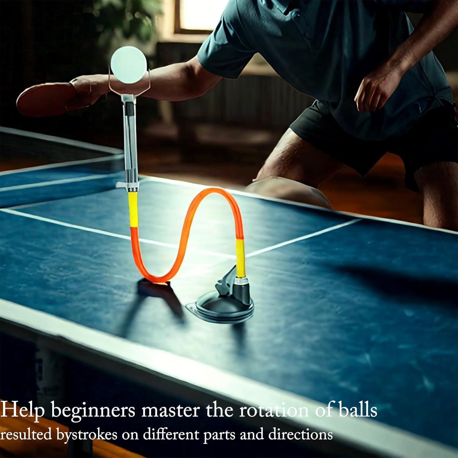 Robot Entrenador de Ping Pong ZLXHDL, PVC, 1 Jugador