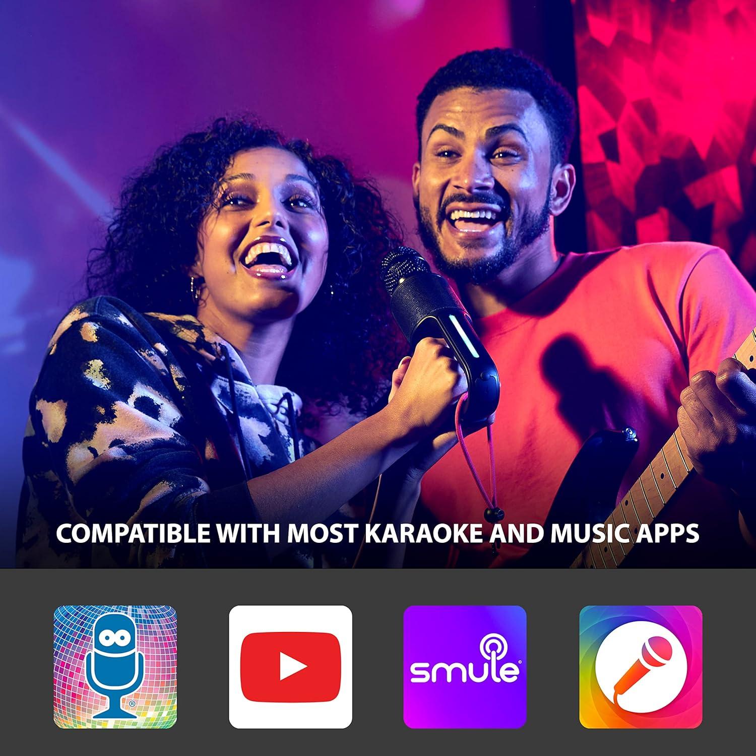 Micrófono de Karaoke Portátil Singing Machine SMM575 Bluetooth