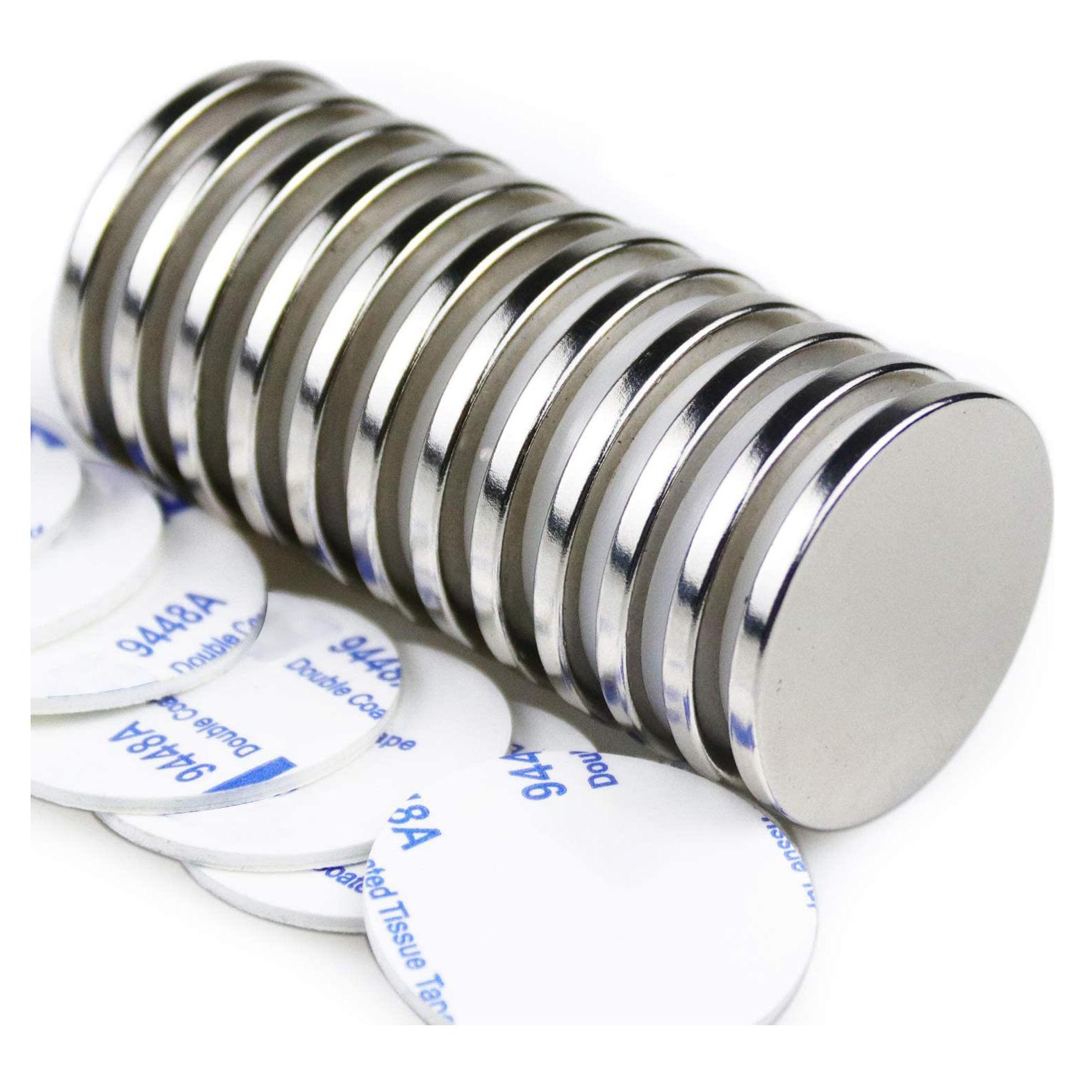 Imanes Neodimio DIYMAG N52 32mm x 3mm Paquete de 12