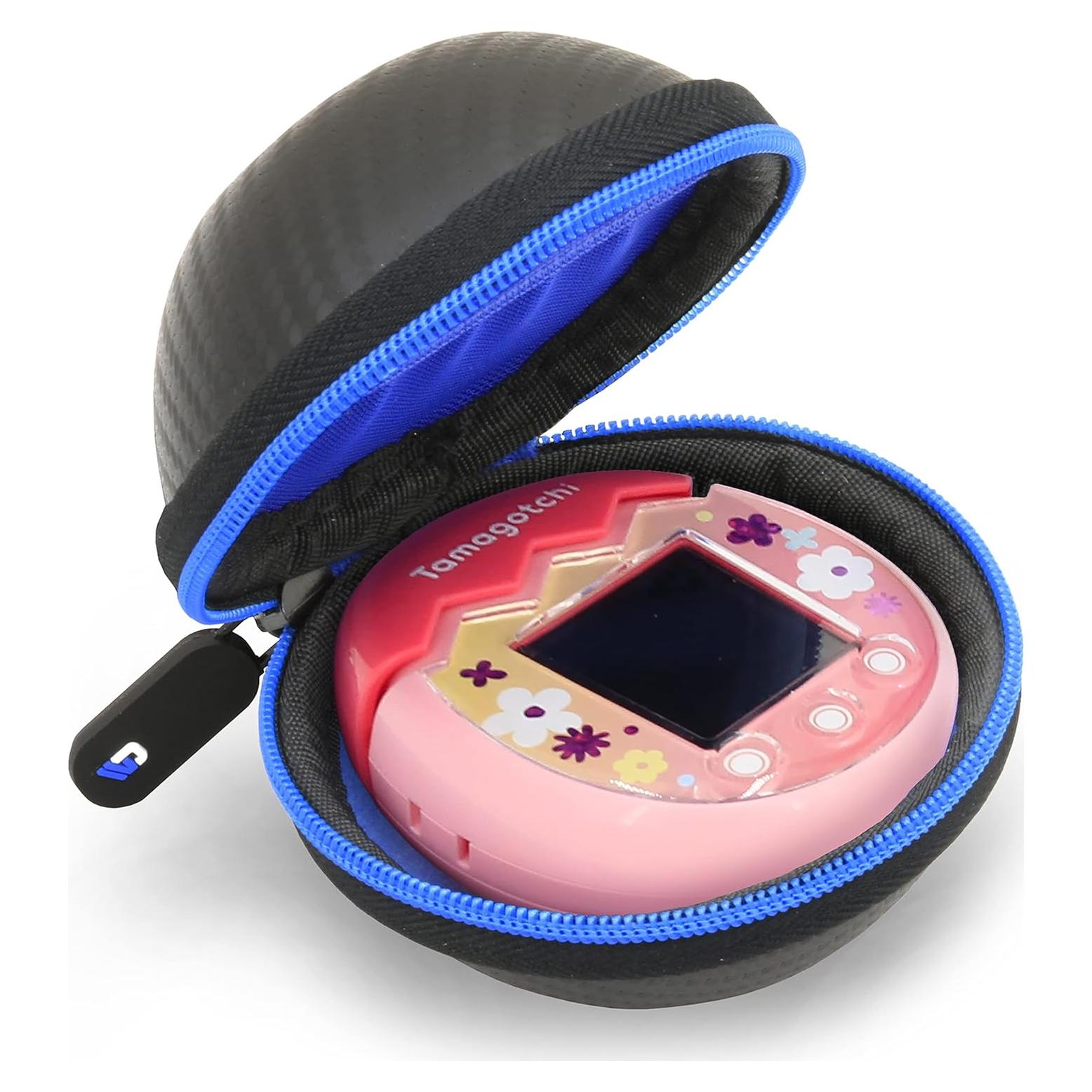Funda CASEMATIX Negra para Tamagotchi Pix con Correa