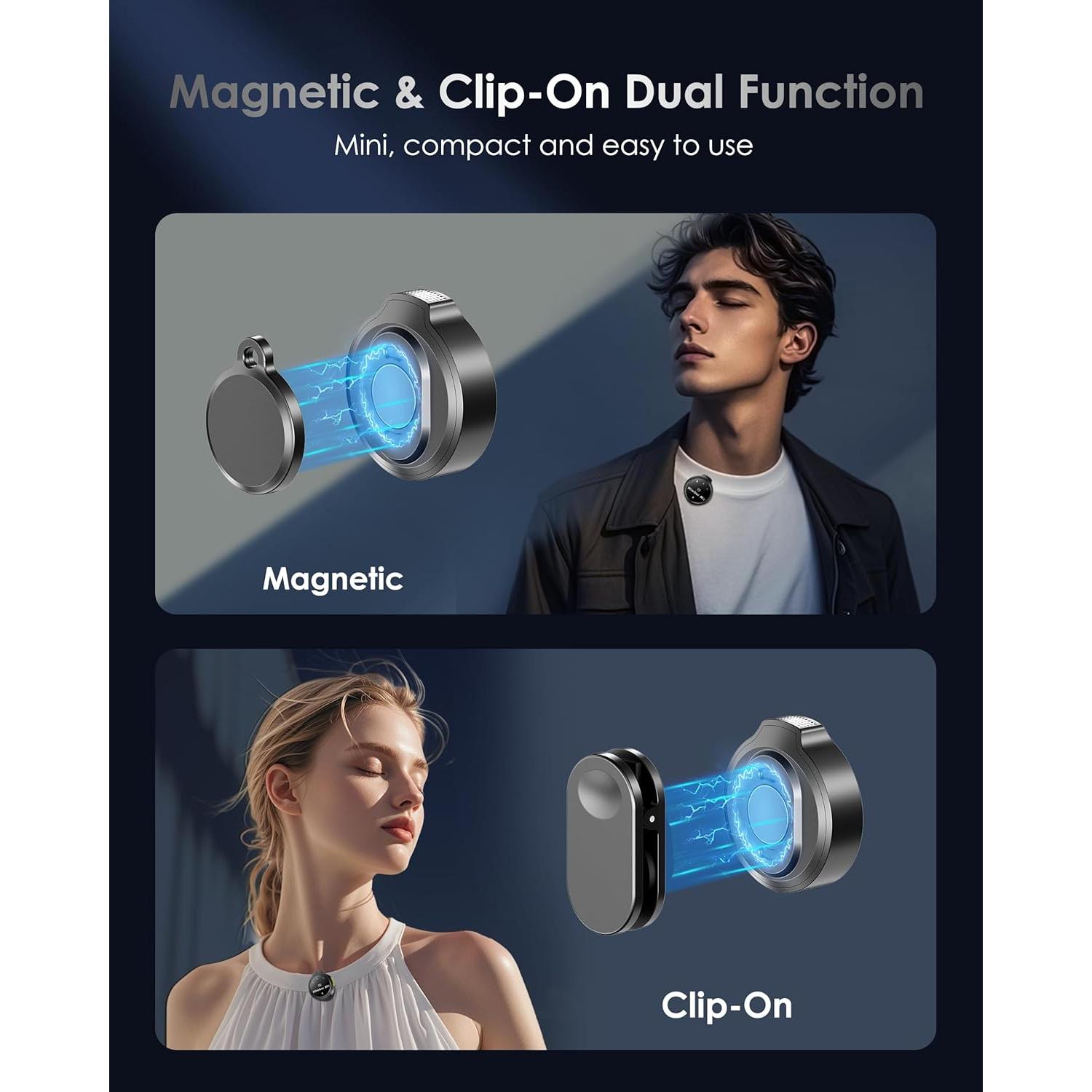 Micrófono Lavalier Inalámbrico Lincisoonic A6 USB-C 14h