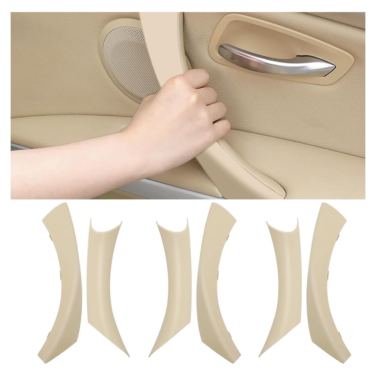 Cubiertas de Manijas de Puerta Jaronx para BMW E90 E91 6PCS Beige