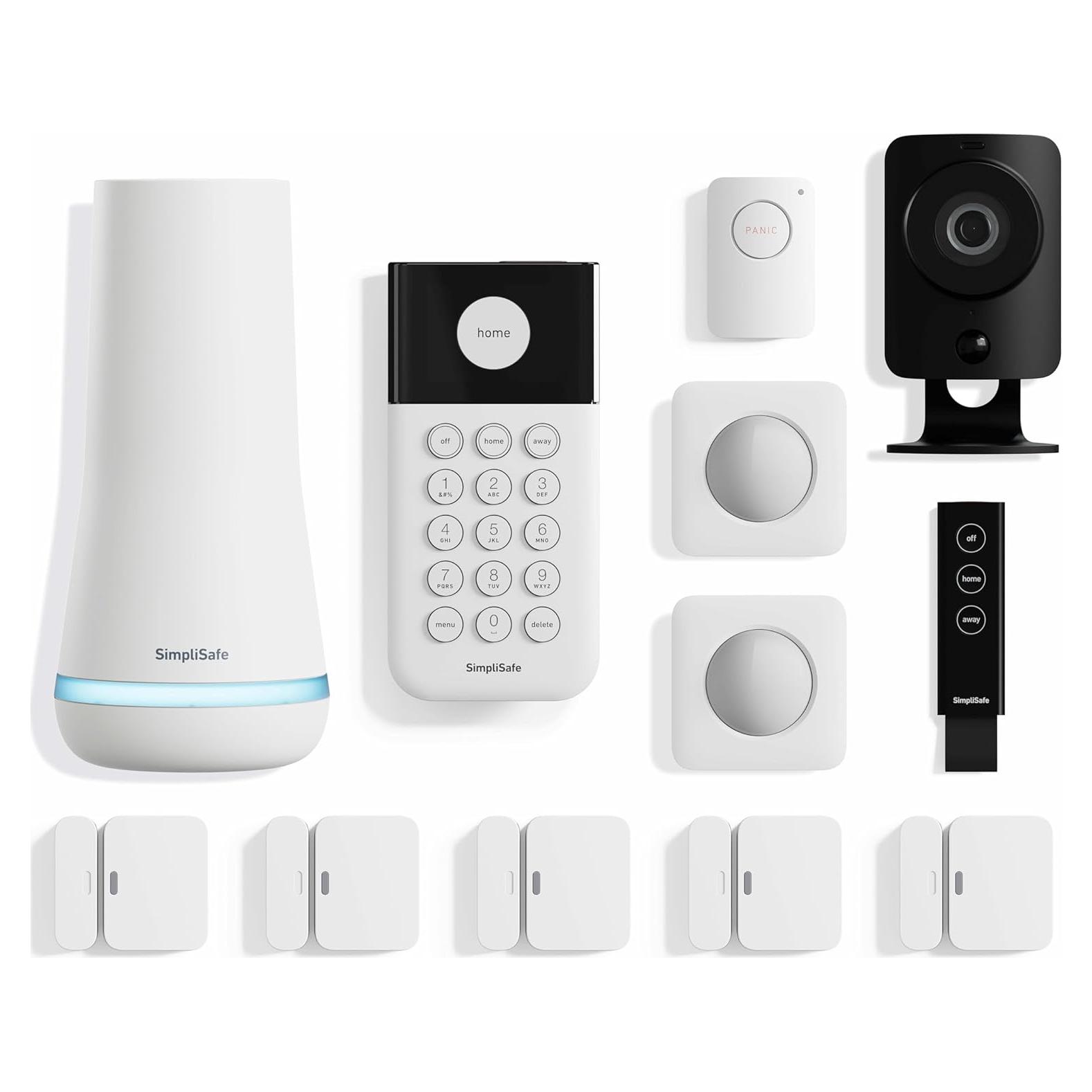 Sistema de Seguridad Inalámbrico SimpliSafe 12 Piezas HD