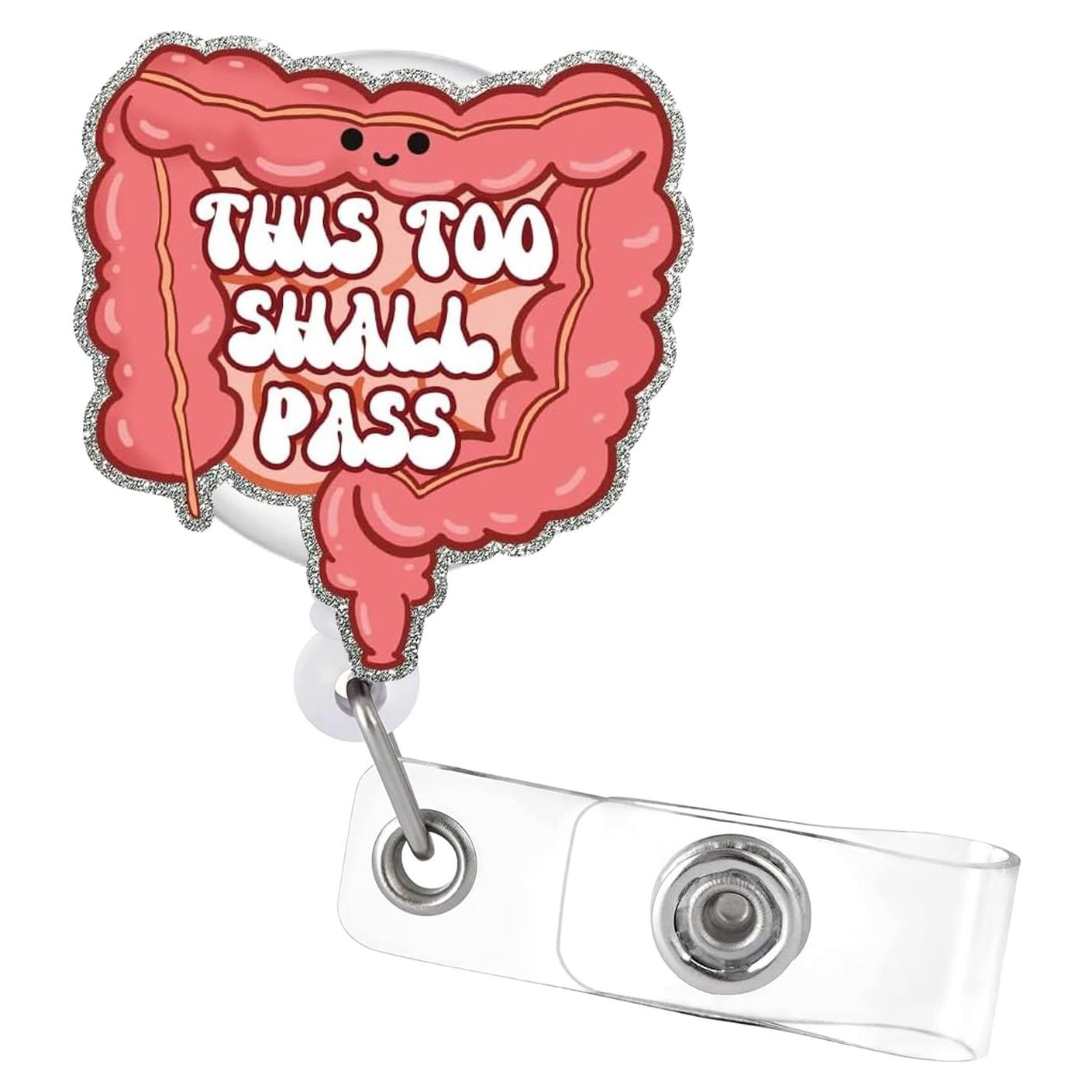 Funda de Insignia Retráctil Tian Zhun 60 cm Clip Cocodrilo