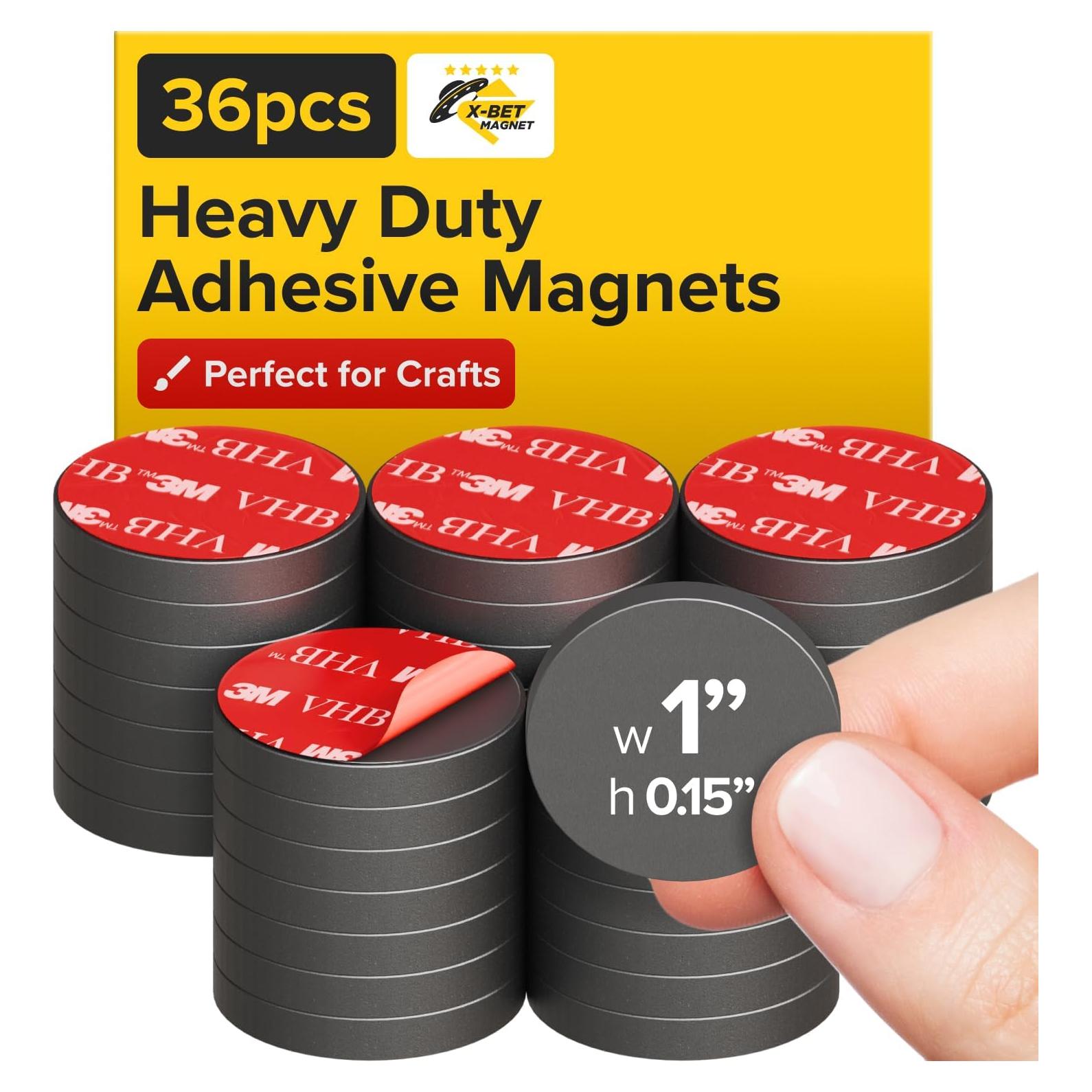 Imanes Adhesivos X-bet MAGNET N3 Redondos Fuerte 6cm