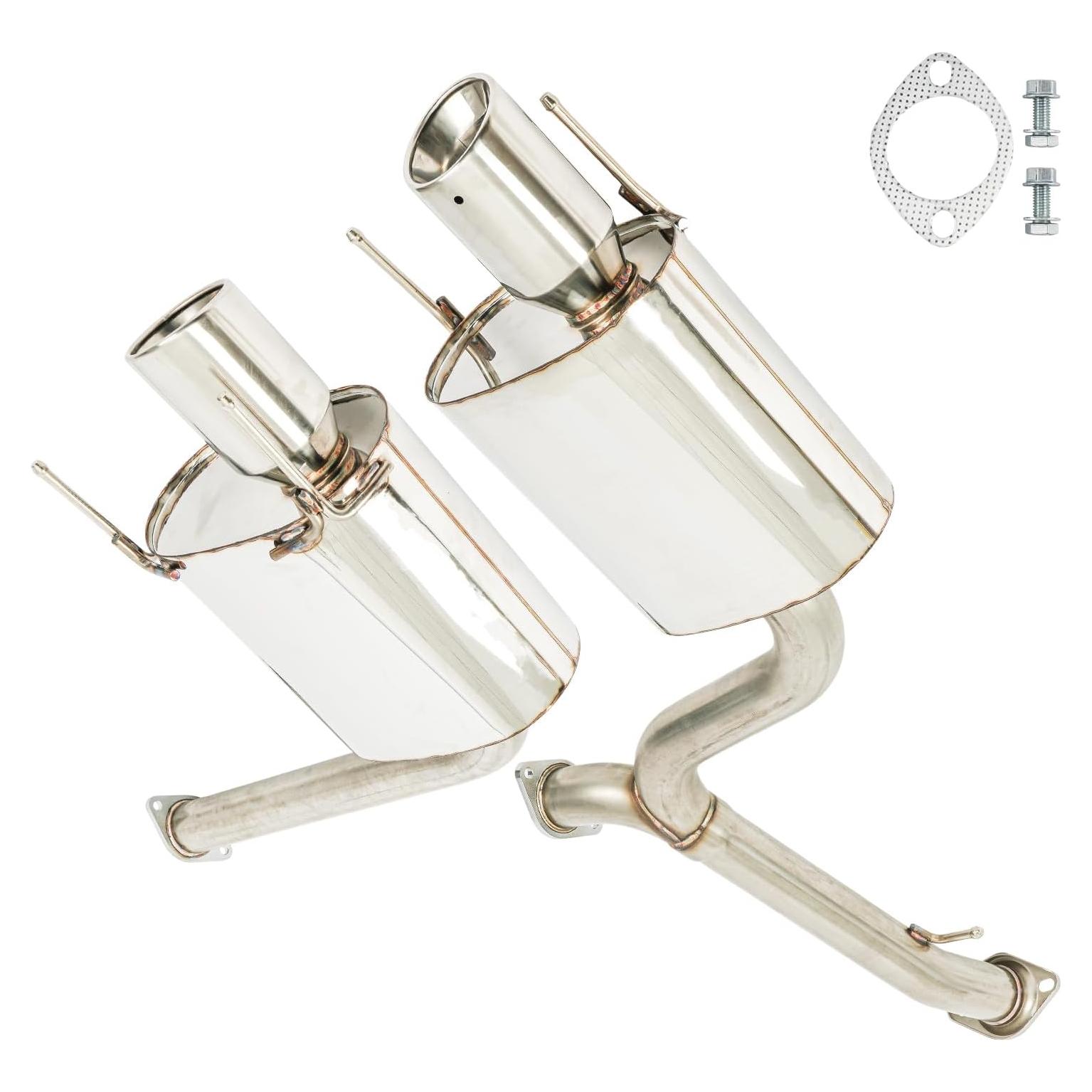 Sistema de escape trasero KAX de acero inoxidable IS250/IS350 2006-2010