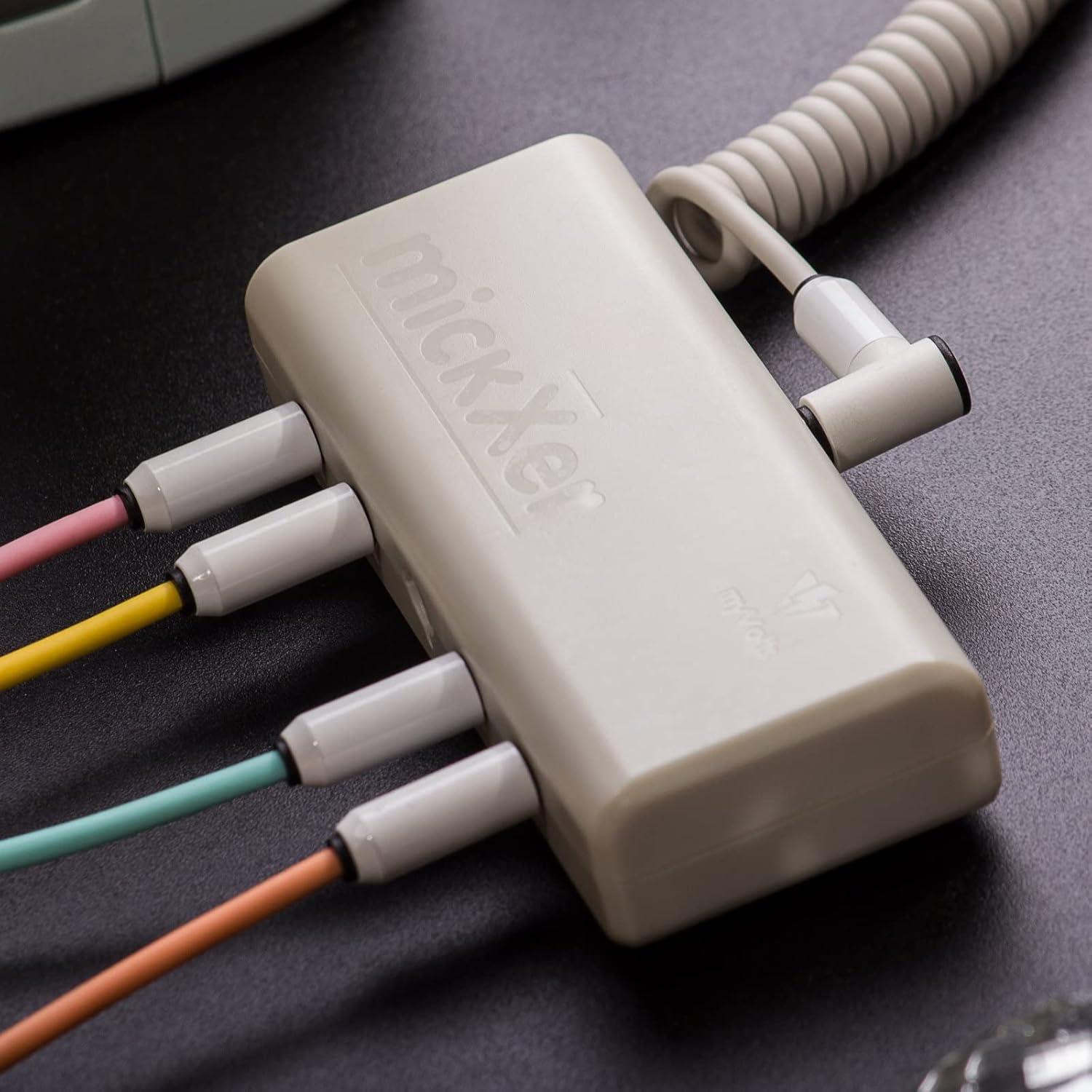 Mezclador Pasivo myVolts mickXer 5 Canales Estéreo Negro