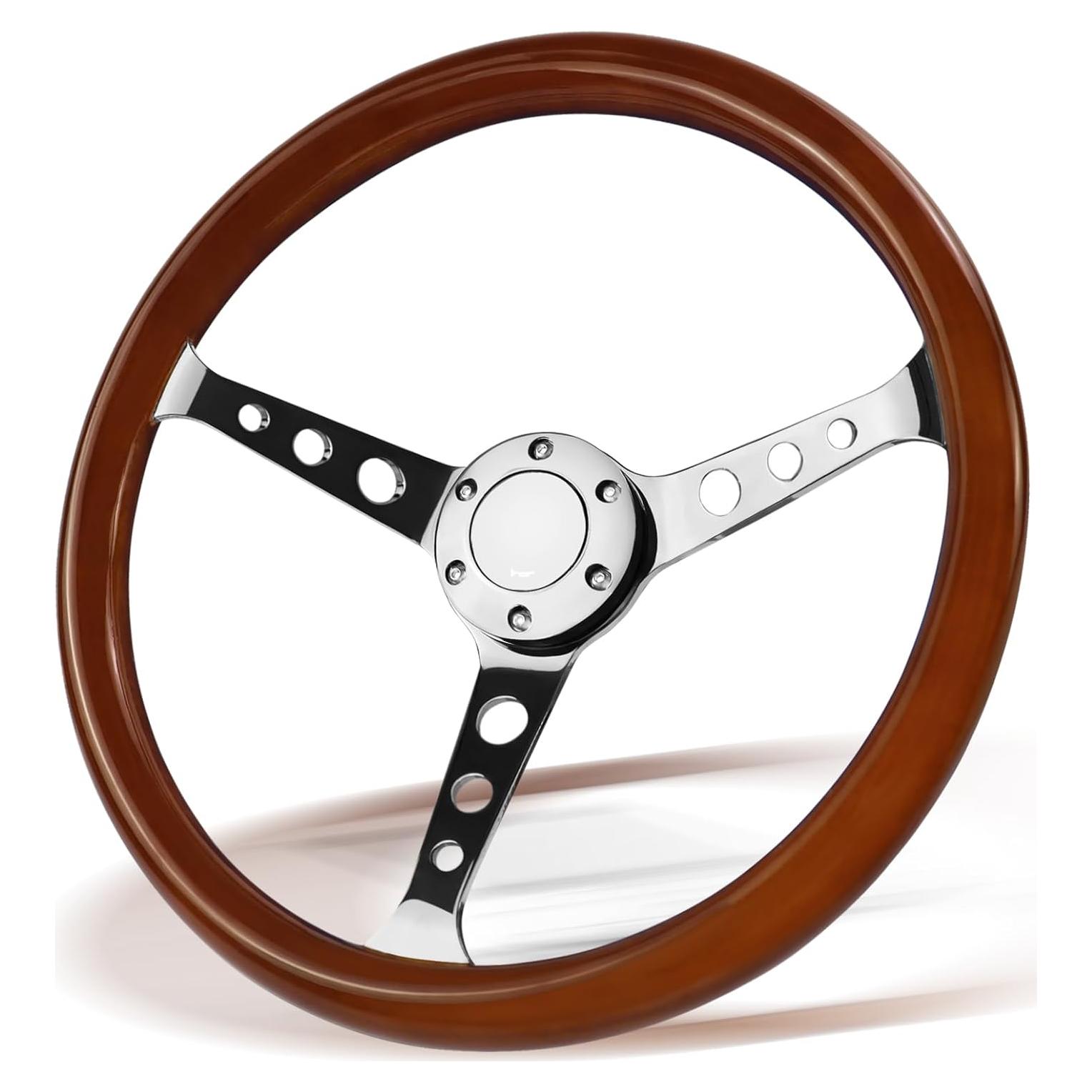 Volante de Carreras VOONKE MZFXP 380MM Universal para Golf y Rally