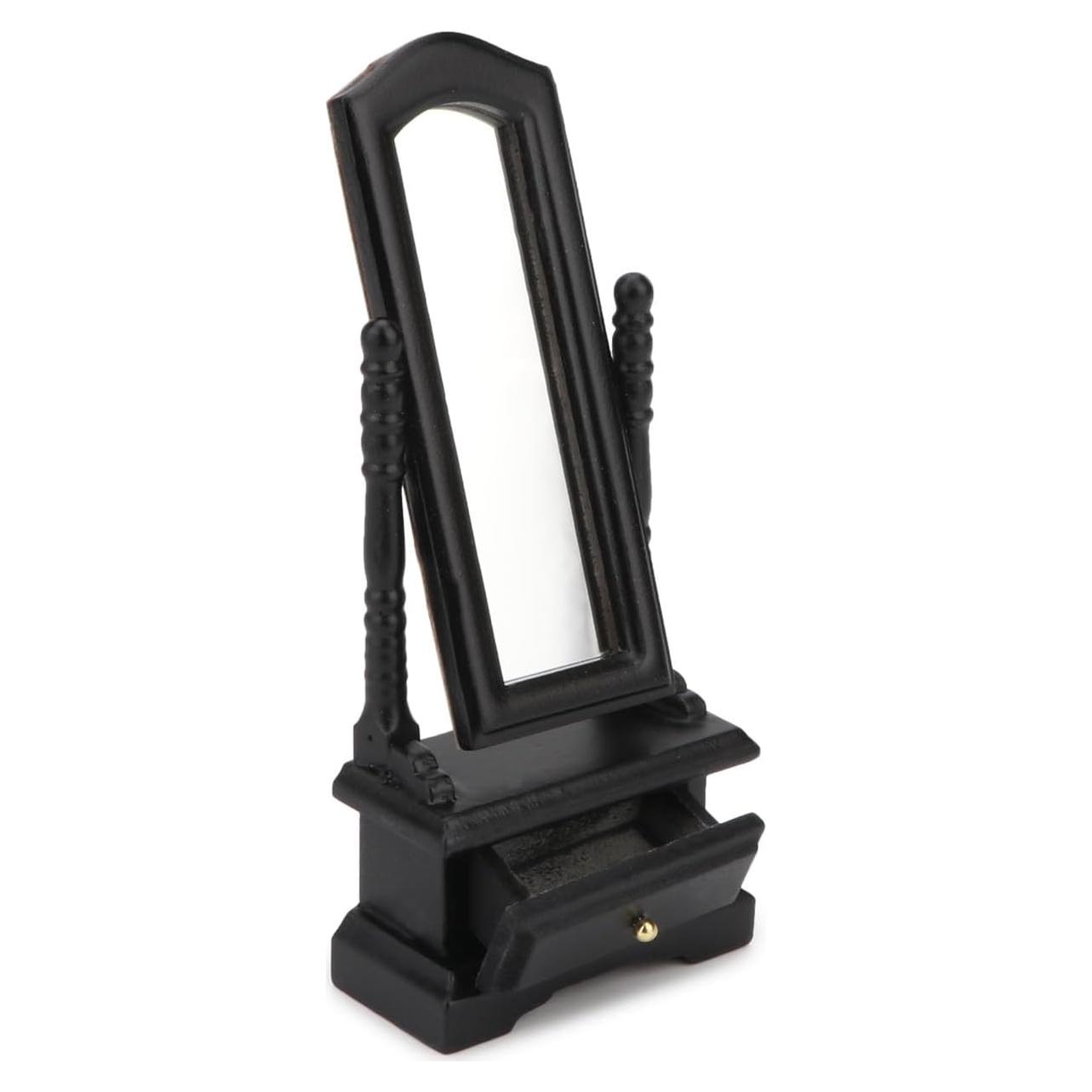 Espejo de Mueble Miniatura Cutemini 1:12 Marrón con Cajón