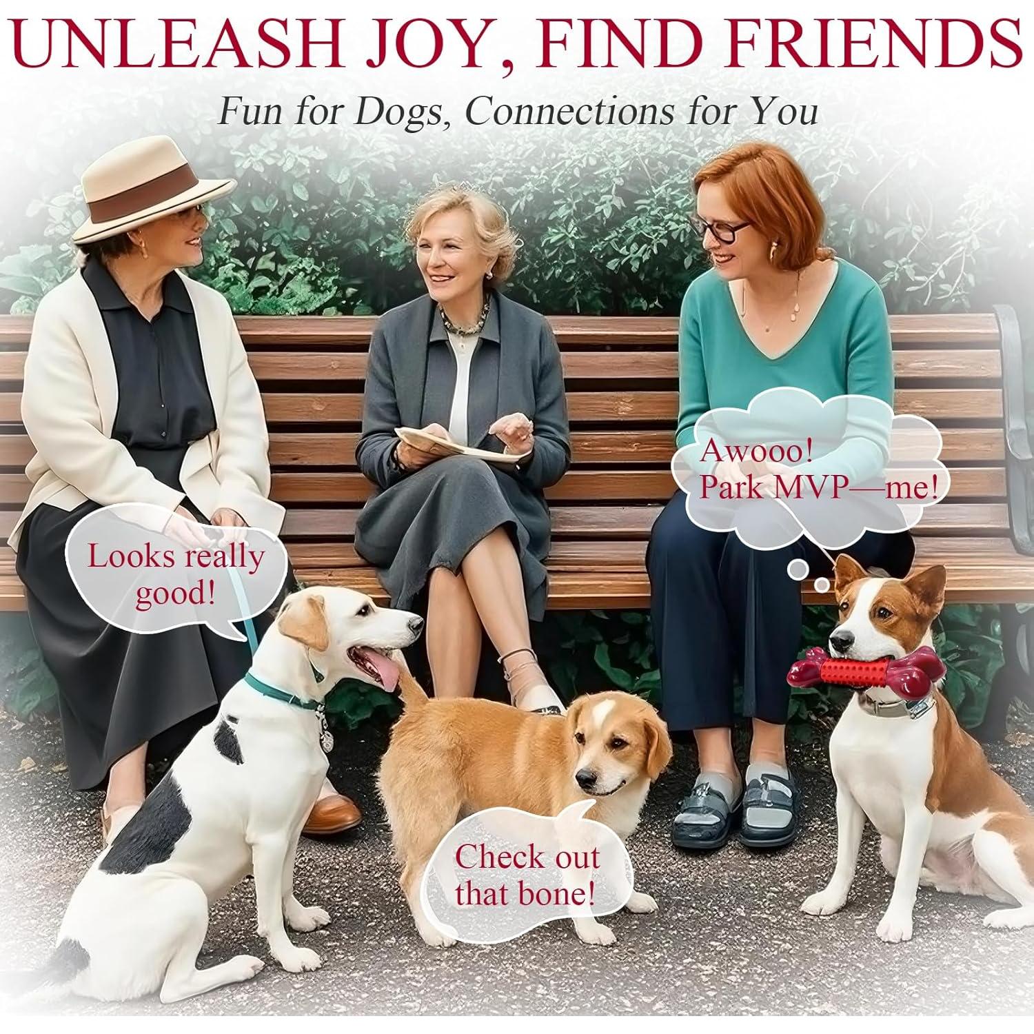 Juguete para Perros Apasiri Resistente Nylon y Caucho 20cm