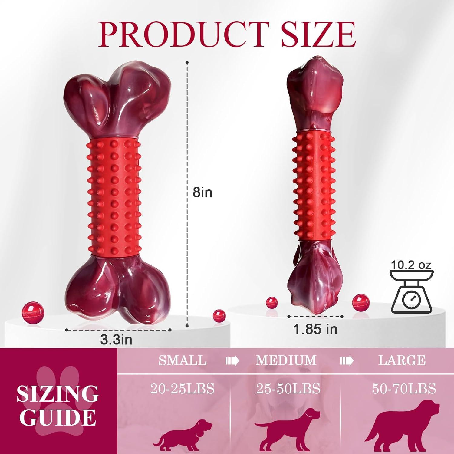 Juguete para Perros Apasiri Resistente Nylon y Caucho 20cm