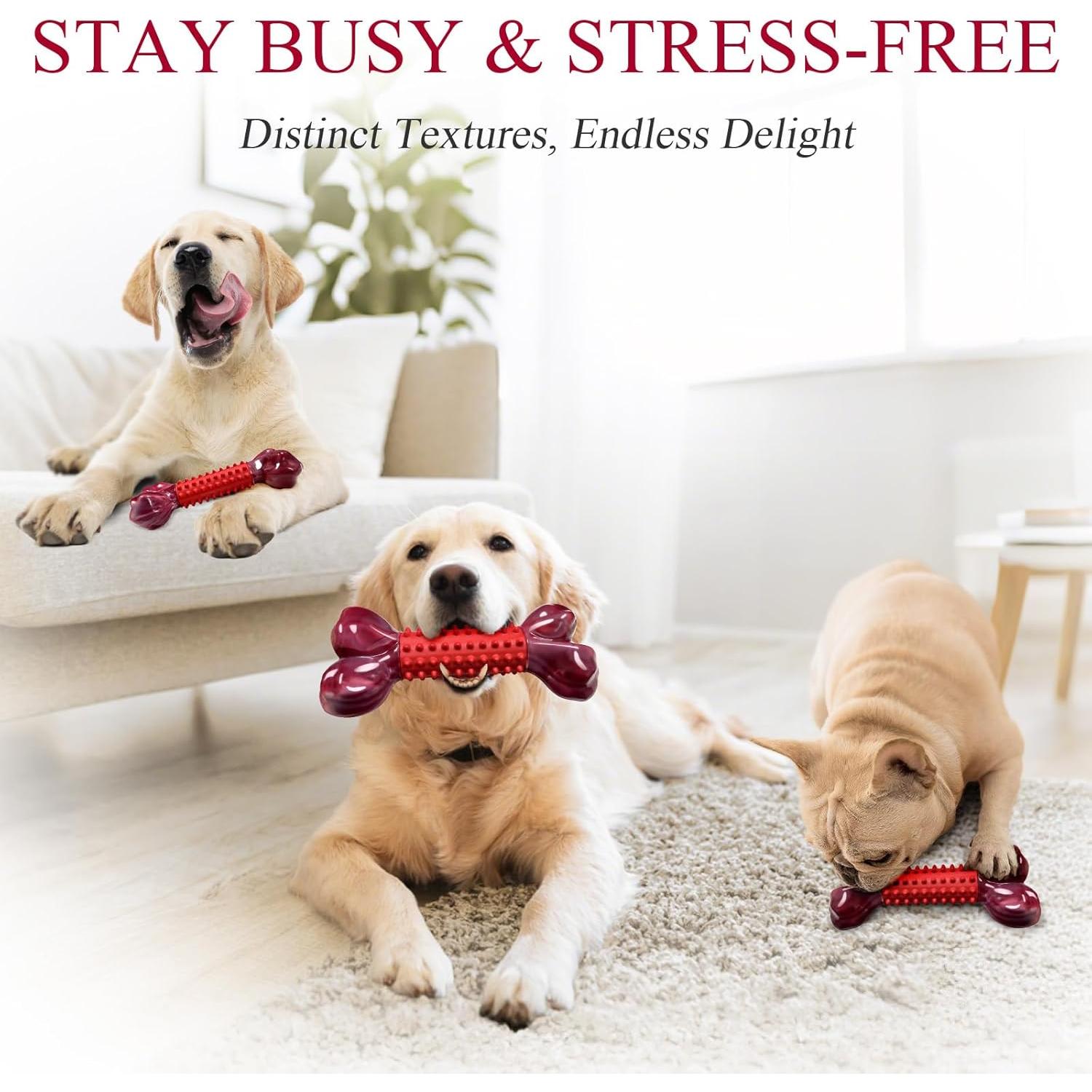 Juguete para Perros Apasiri Resistente Nylon y Caucho 20cm