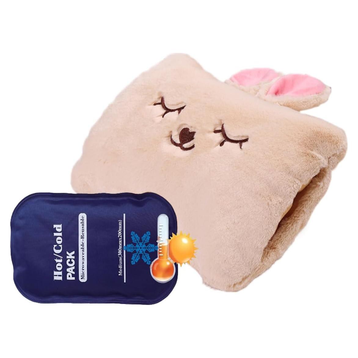 Almohadilla Calor Frío Milkycat Conejo Beige 30.5x17.8cm