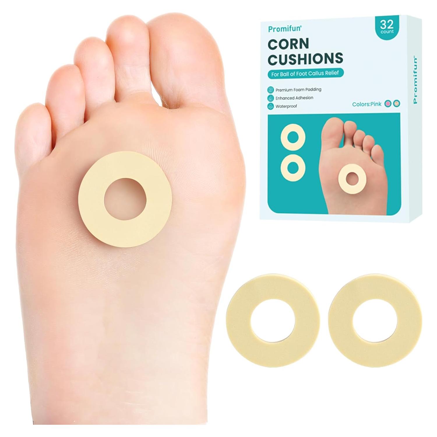 Cojines para Callos Promifun - Almohadillas Adhesivas 32 Unidades