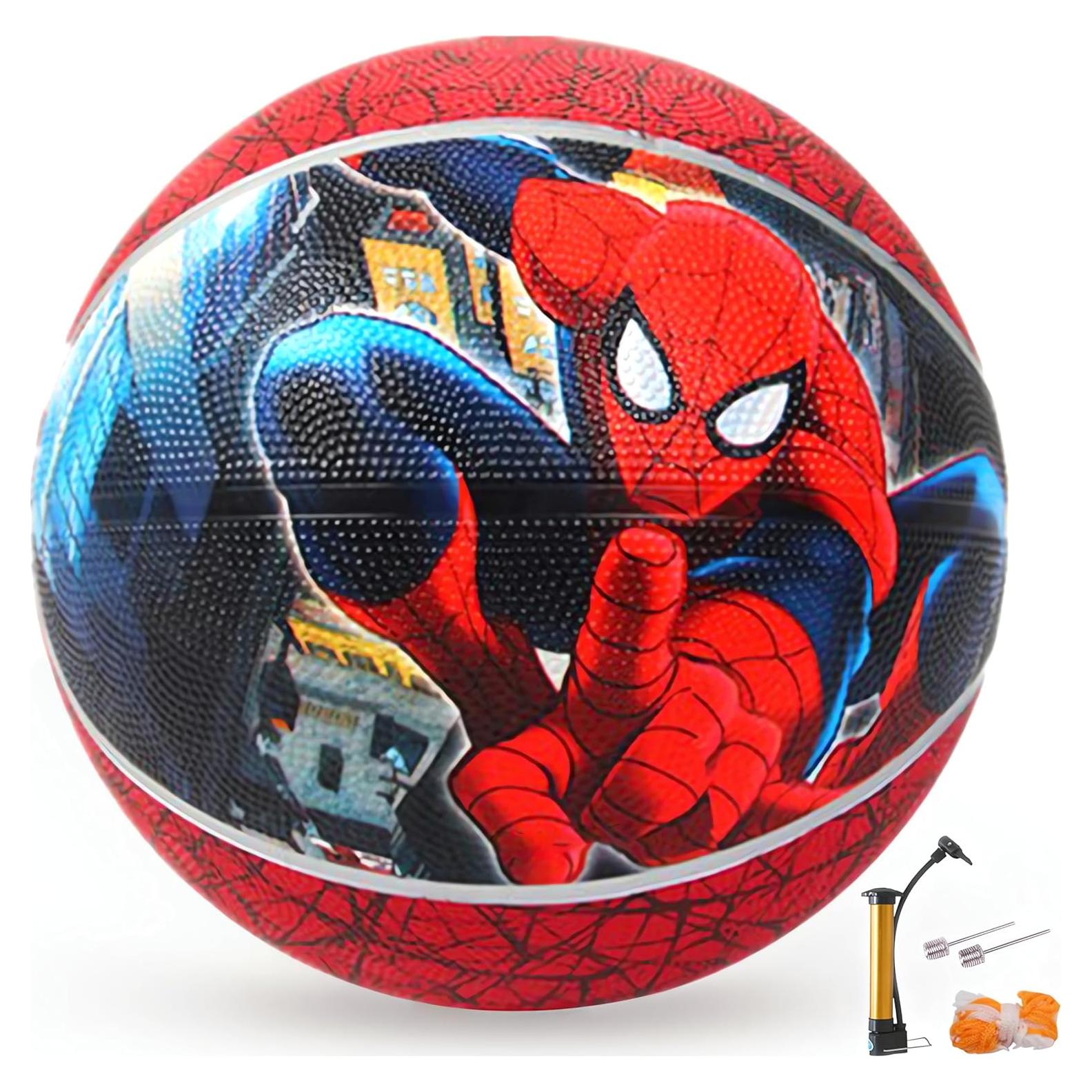 Balón de Baloncesto DECLIR Tamaño 5 para Niños Rojo