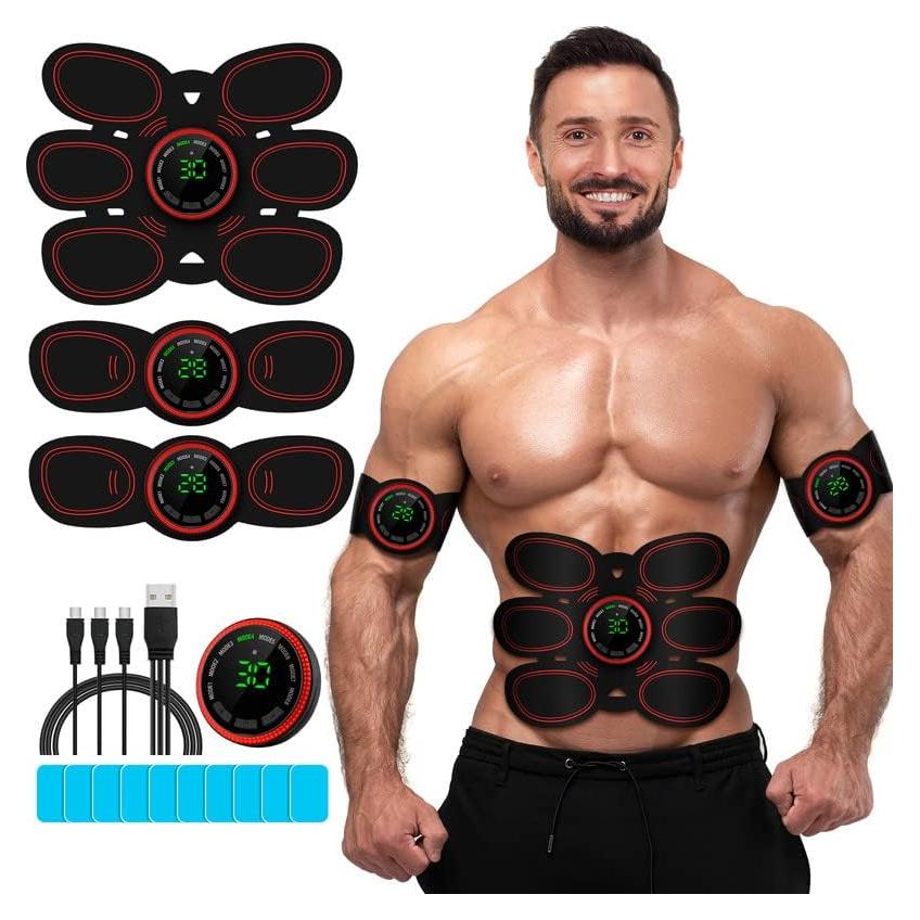 Toner Muscular Drezela DR6-E8 Estimulador Abdominal USB