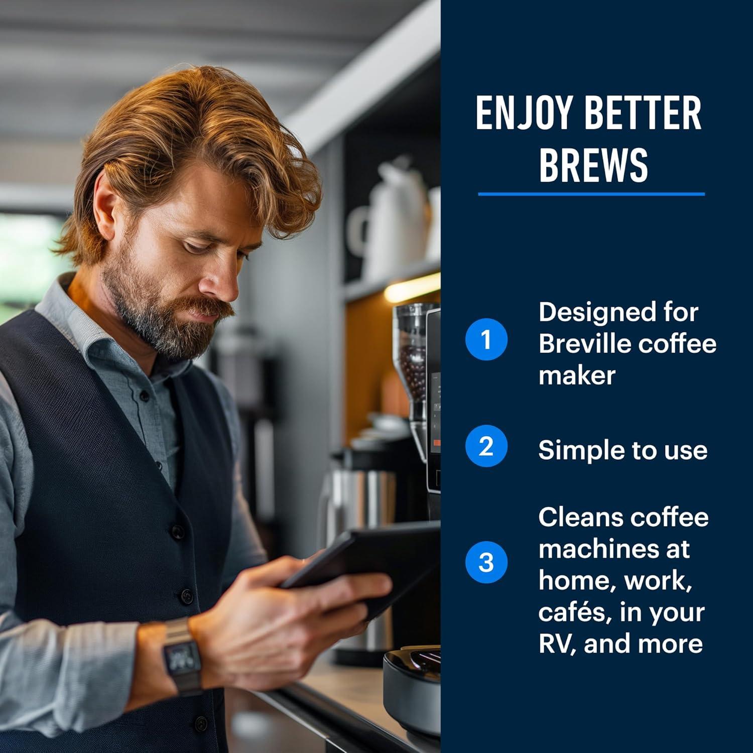 Desincrustante de Cafetera Esencial Valores 2x236ml para Breville