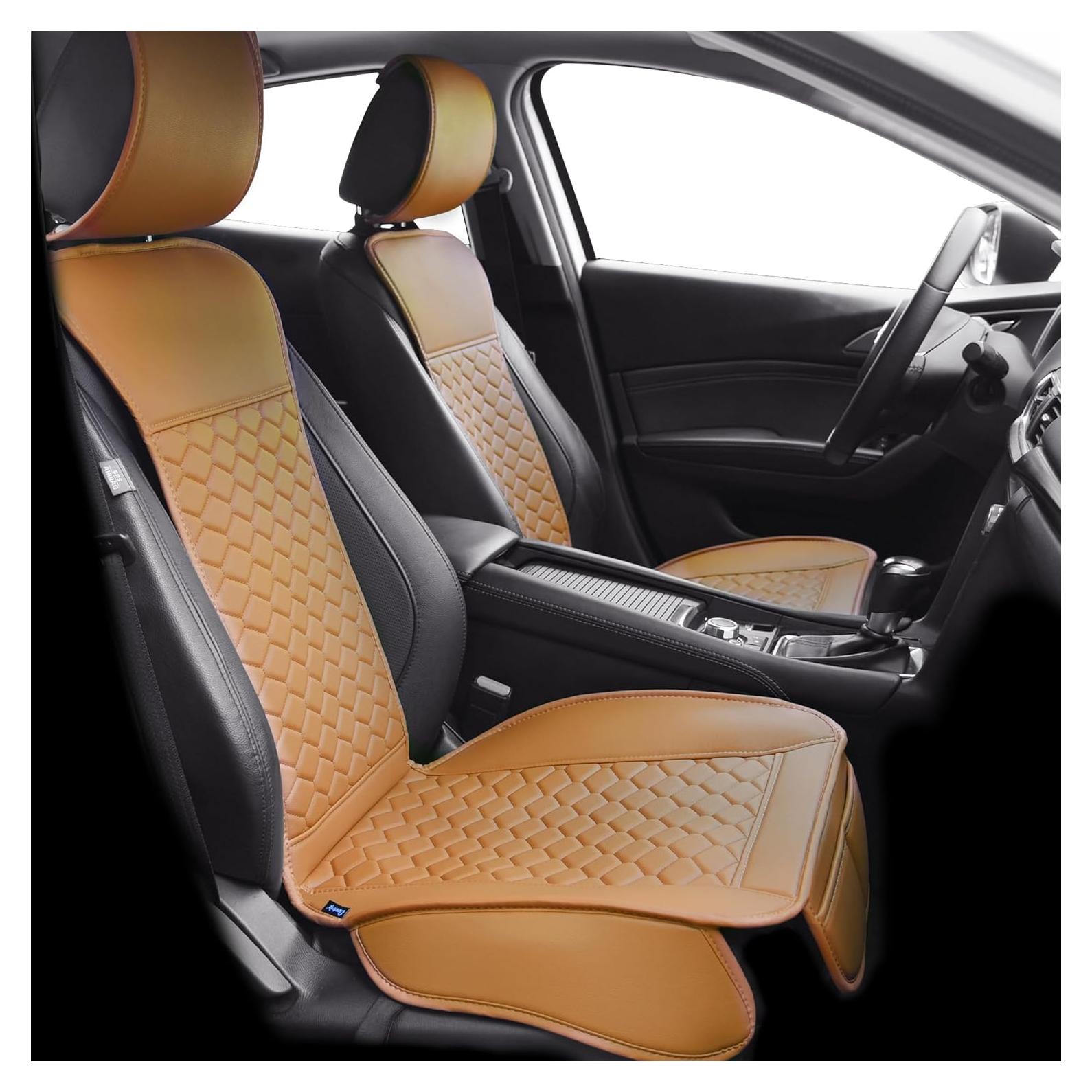 Fundas de Asiento Delantero Elantrip 4804-CG Cuero Cognac