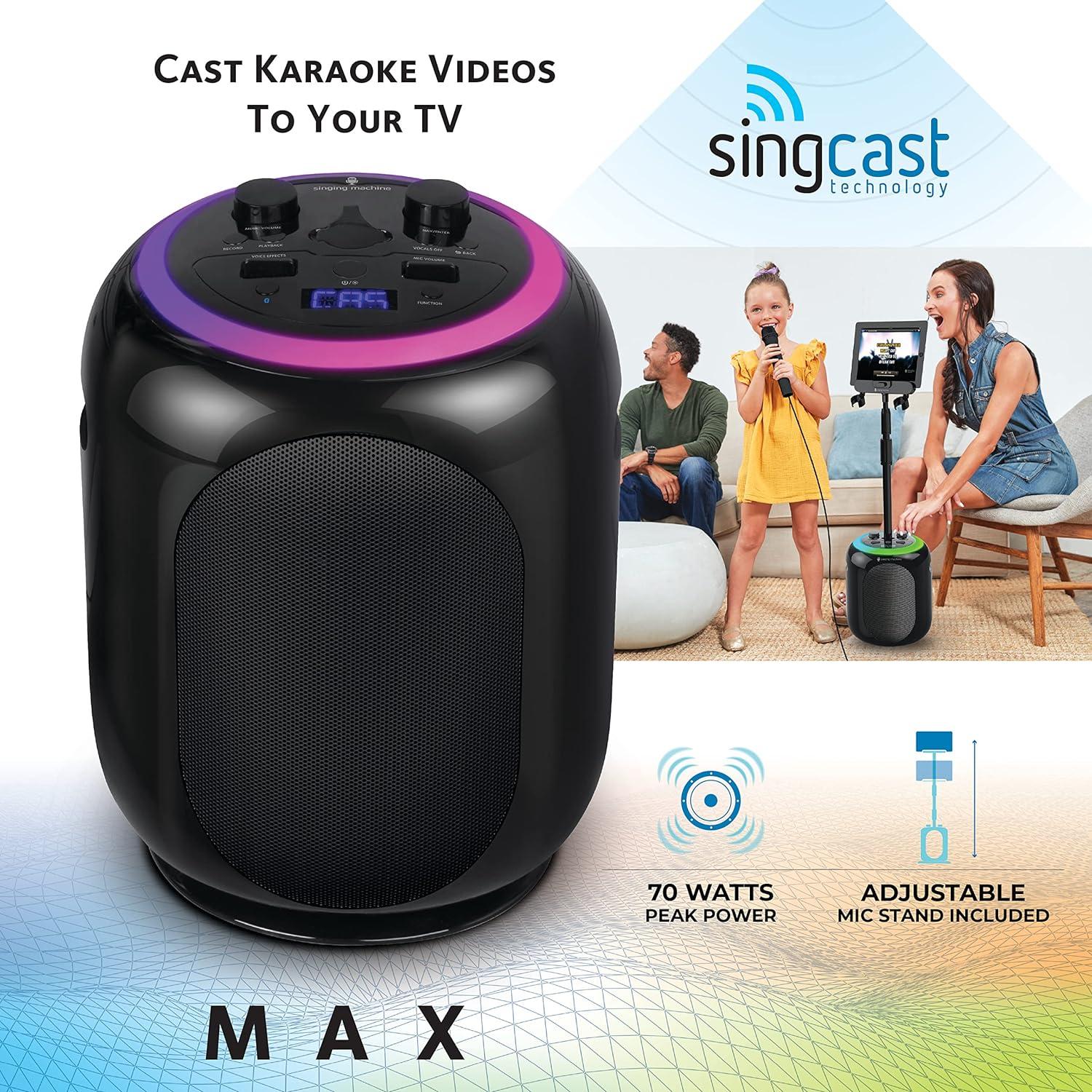 Máquina de Karaoke Singing Machine SMC2035 35W Bluetooth